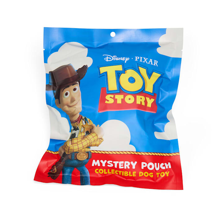 Disney Pixar + Petco Mystery Pouch Collectible Toy Story Dog Toy, Assorted, Medium