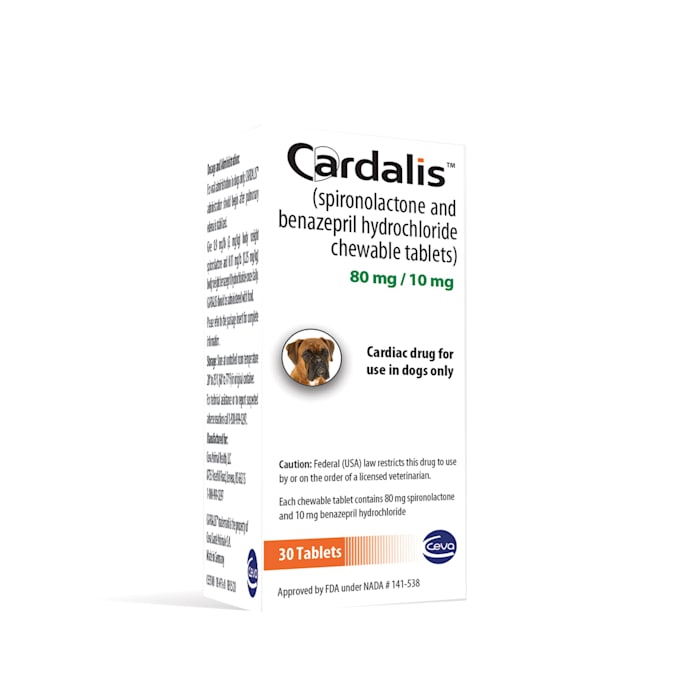 Cardalis Chewable Tablets 80 mg/10 mg, 30 Count