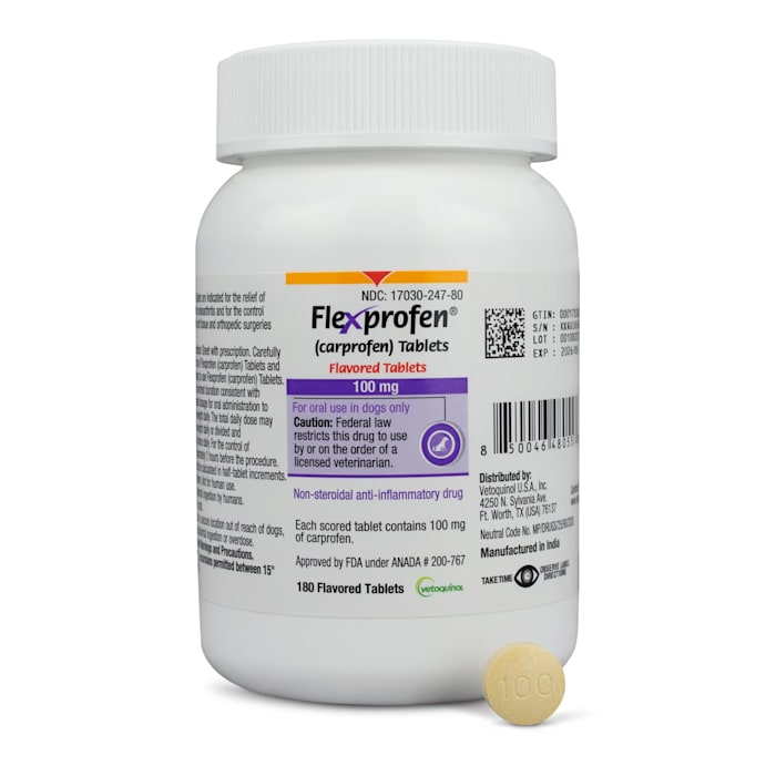 Flexprofen Flavor Tabs 100 mg, 180 Count