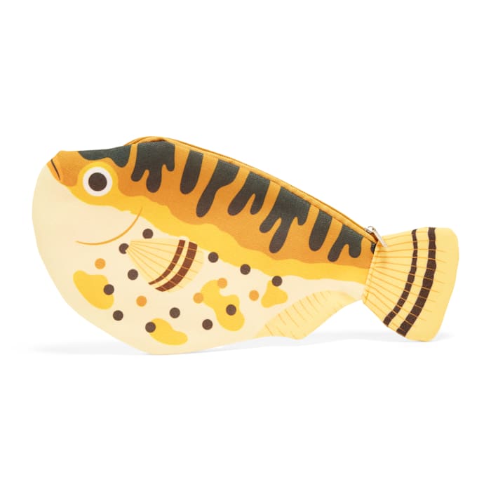 Petco Brown Fish Novelty Pencil Case