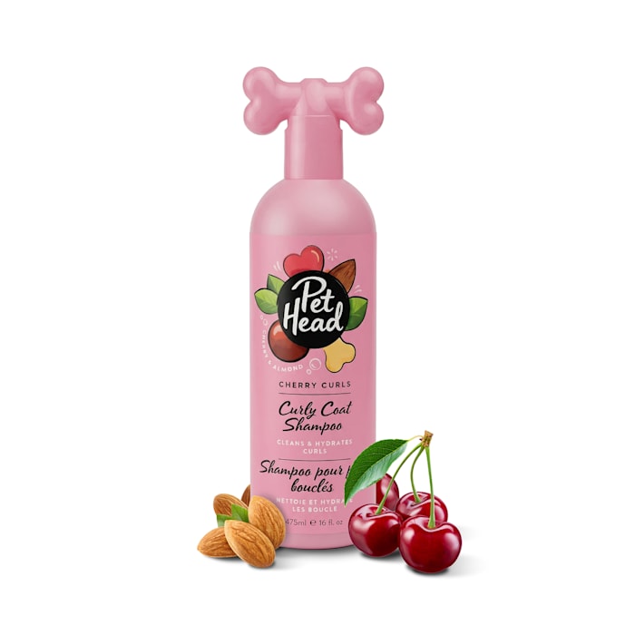 Pet Head Cherry Curls Curly Coat Shampoo for Dogs, 16 fl. oz