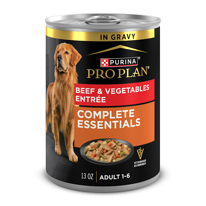 UPC 038100109996 product image for Purina Pro Plan Complete Essentials High Protein Slices in Gravy, Beef and Veget | upcitemdb.com