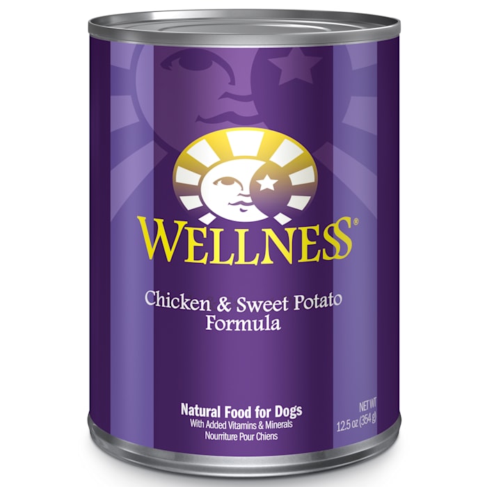 UPC 076344089155 product image for Wellness Chicken & Sweet Potato Canned Dog Food, 12.5 oz. | upcitemdb.com