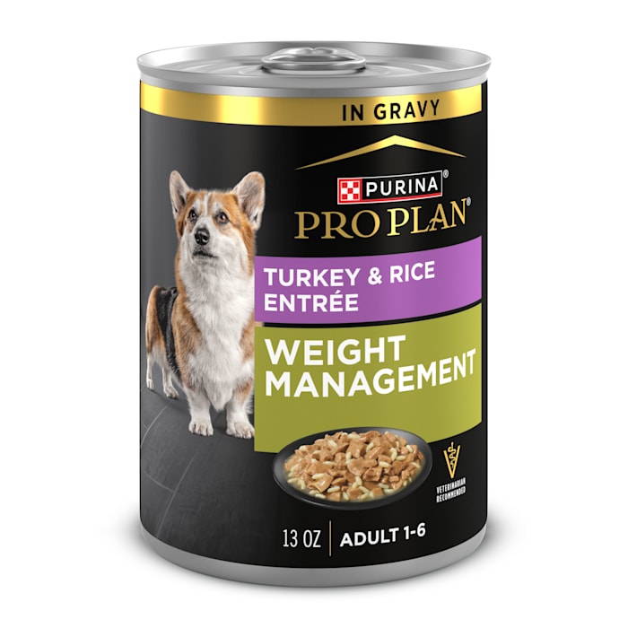 UPC 038100027641 product image for Purina Pro Plan Weight Management Turkey and Rice Entree Adult  Dog Food Wet Gra | upcitemdb.com