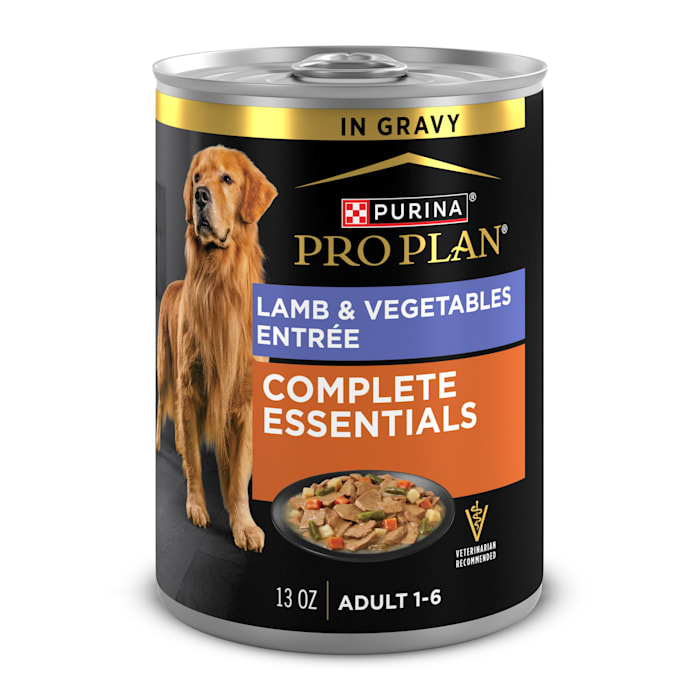 UPC 038100027771 product image for Purina Pro Plan Complete Essentials High Protein Lamb and Vegetables Entree Adul | upcitemdb.com