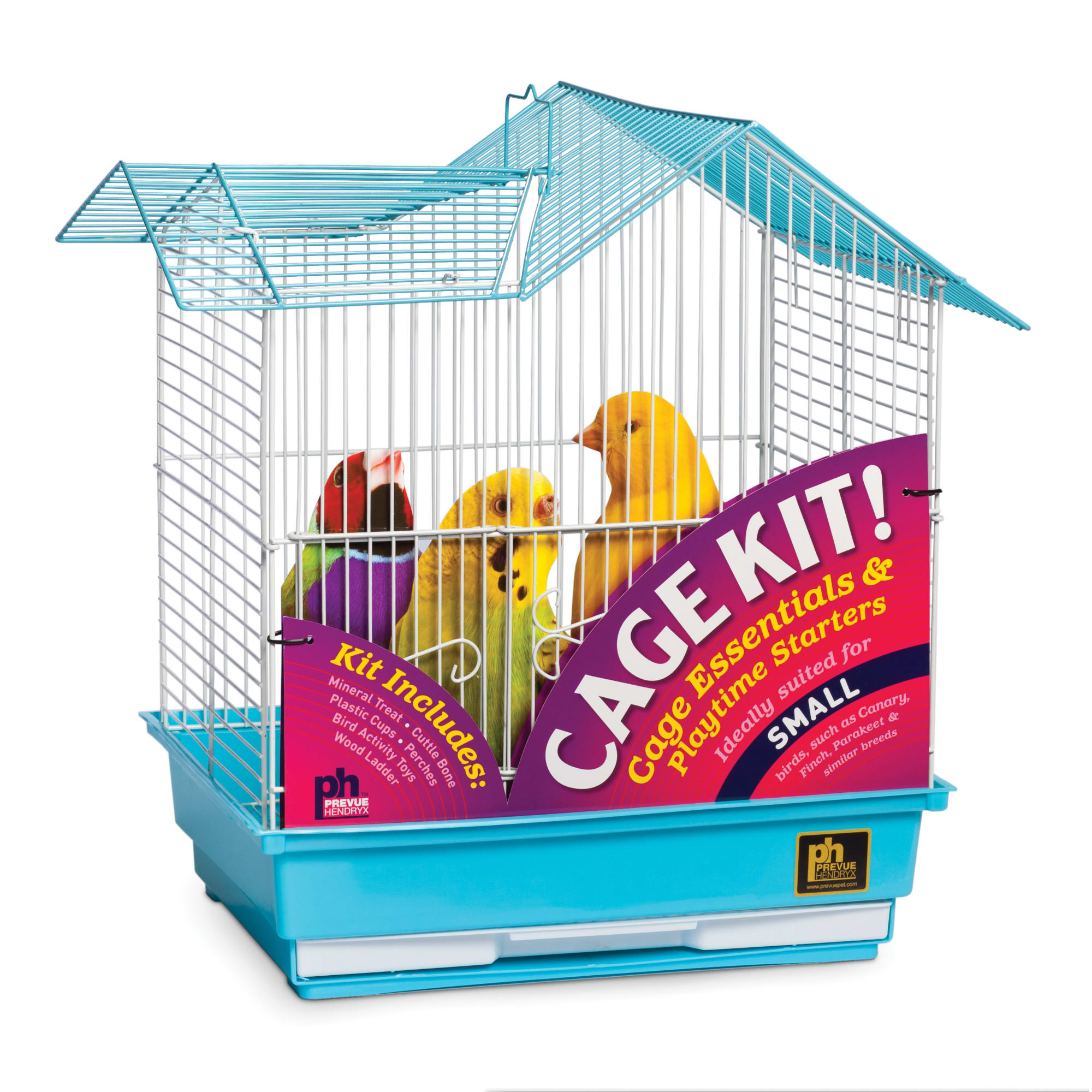 Bird Cage With Toys