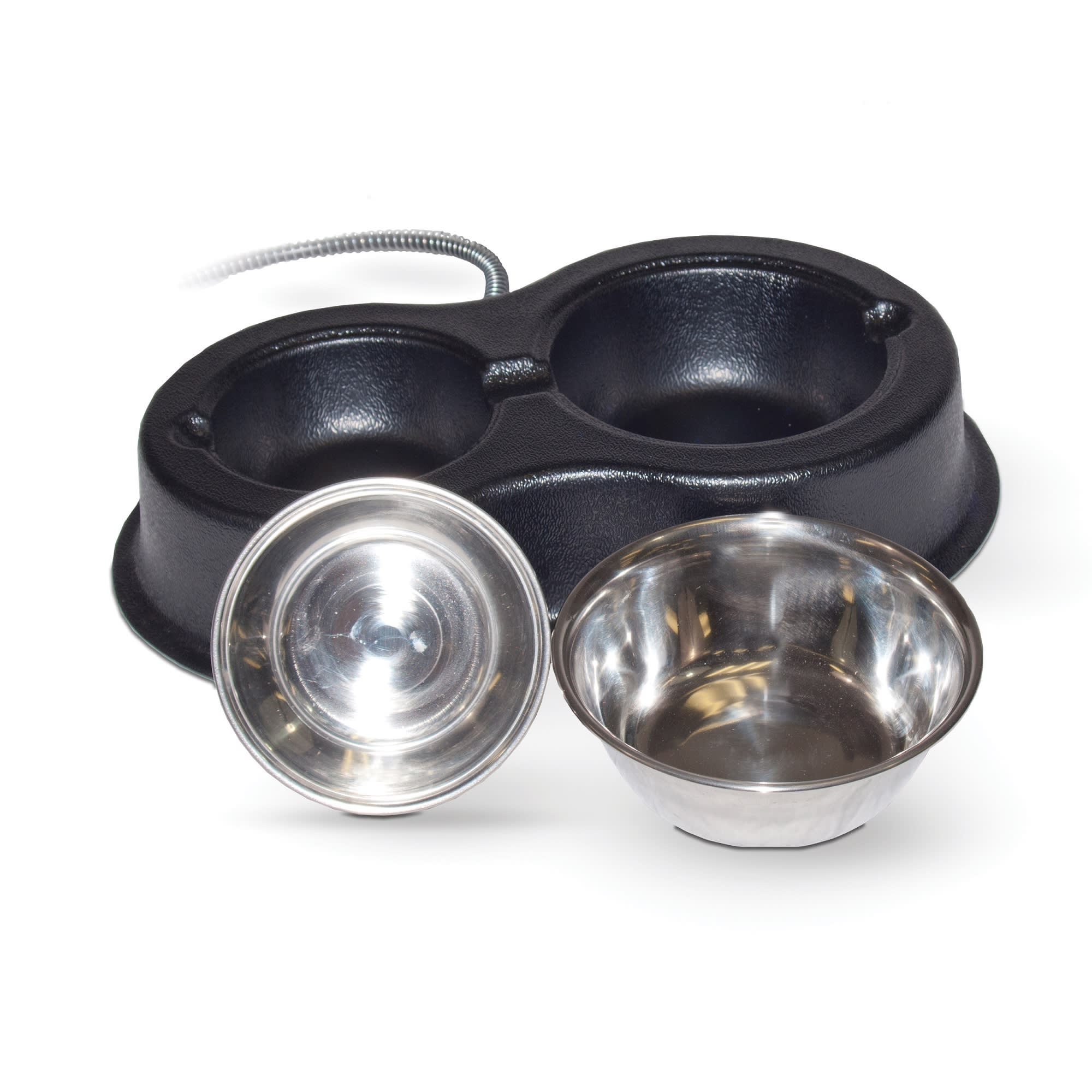 EveryYay Better Together Elevated Stainless-Steel Cat Bowl, 0.75 Cups