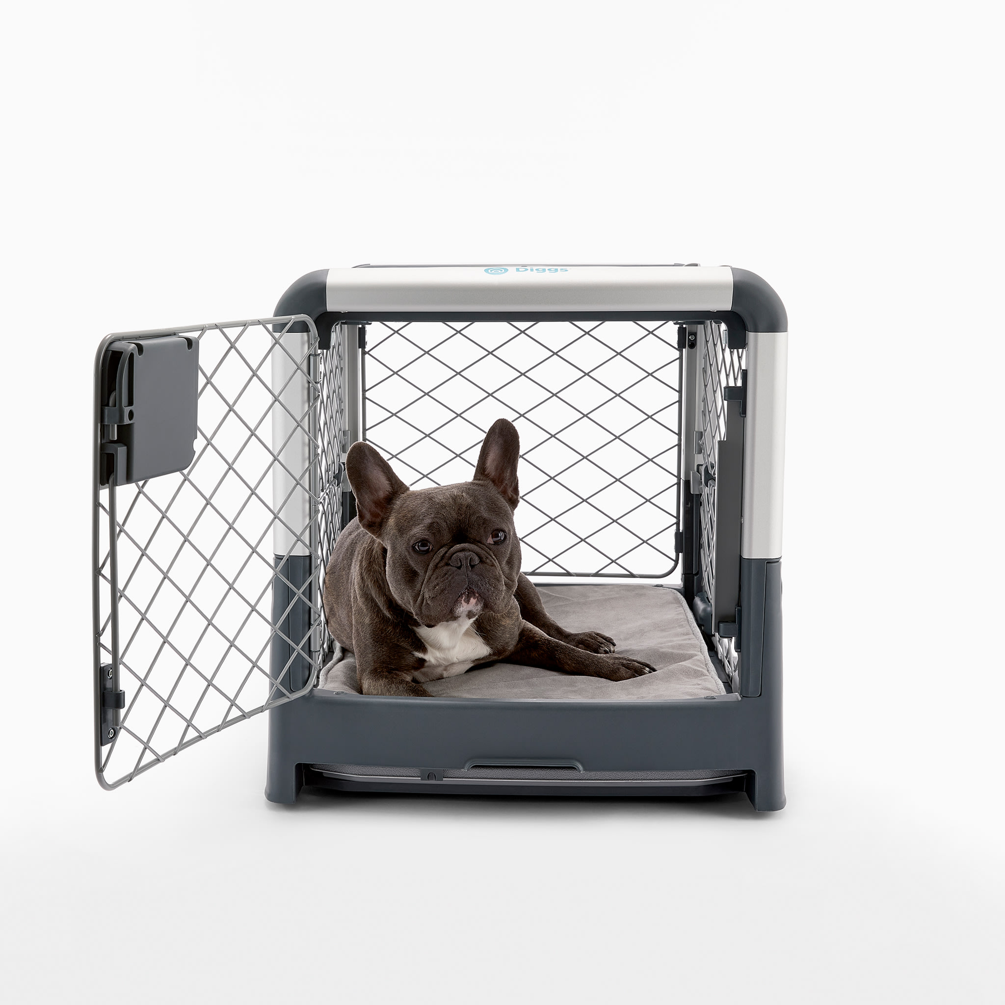 Pet Life Large Soft Folding Collapsible Expandable Pet Dog Crate