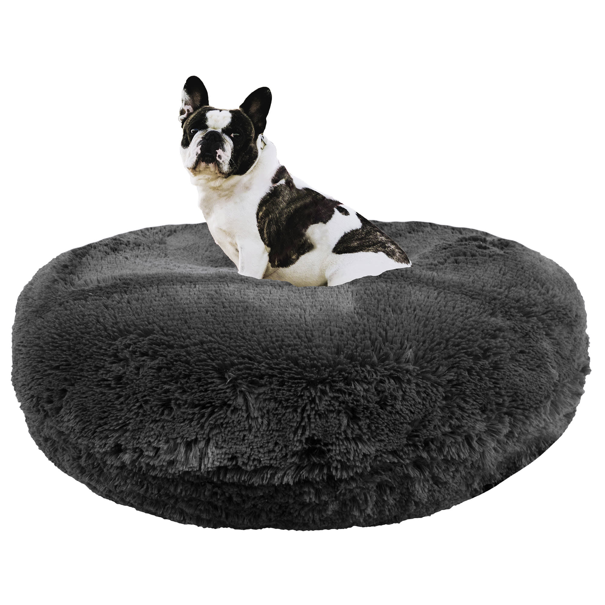 BLACK+DECKER Black Soft Breathable ECO Filling Four Way Snap Pet Bed for  Small Dogs, 20 L X 16 W X 3 H