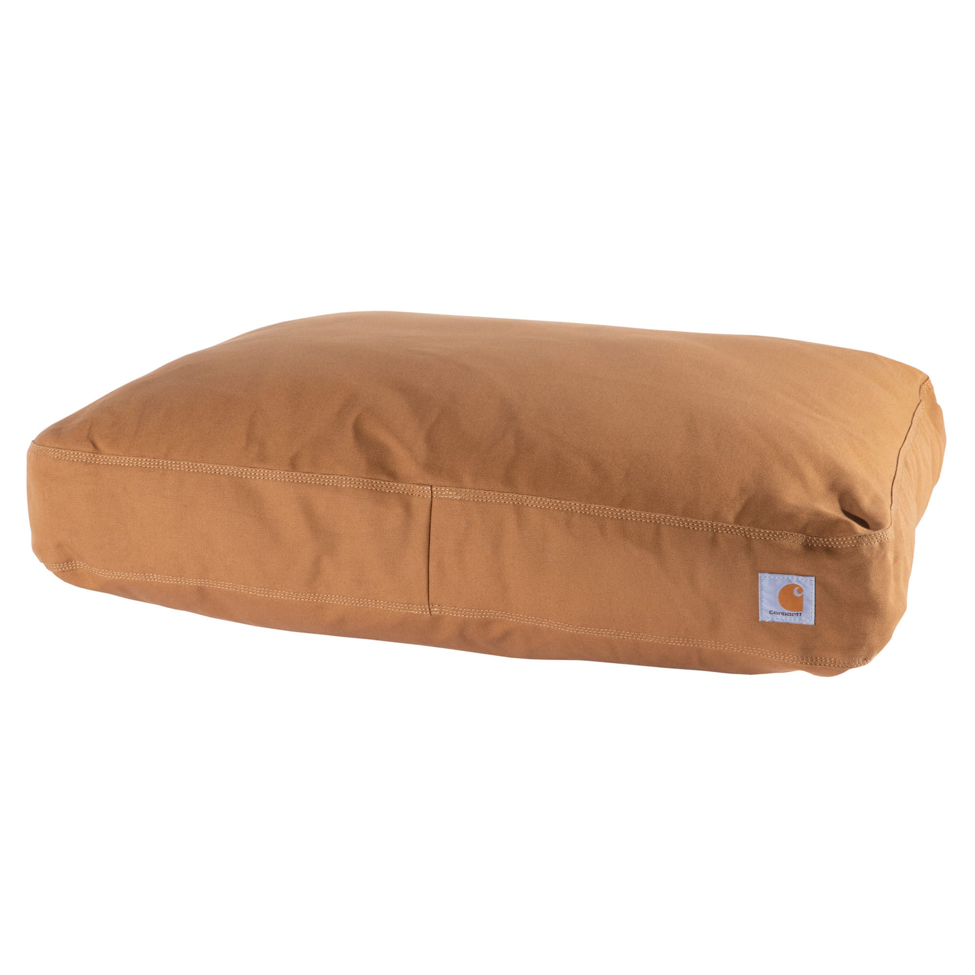 Sam's Pets Square Brown Bolster Dog Bed (Medium) in the Pet Beds