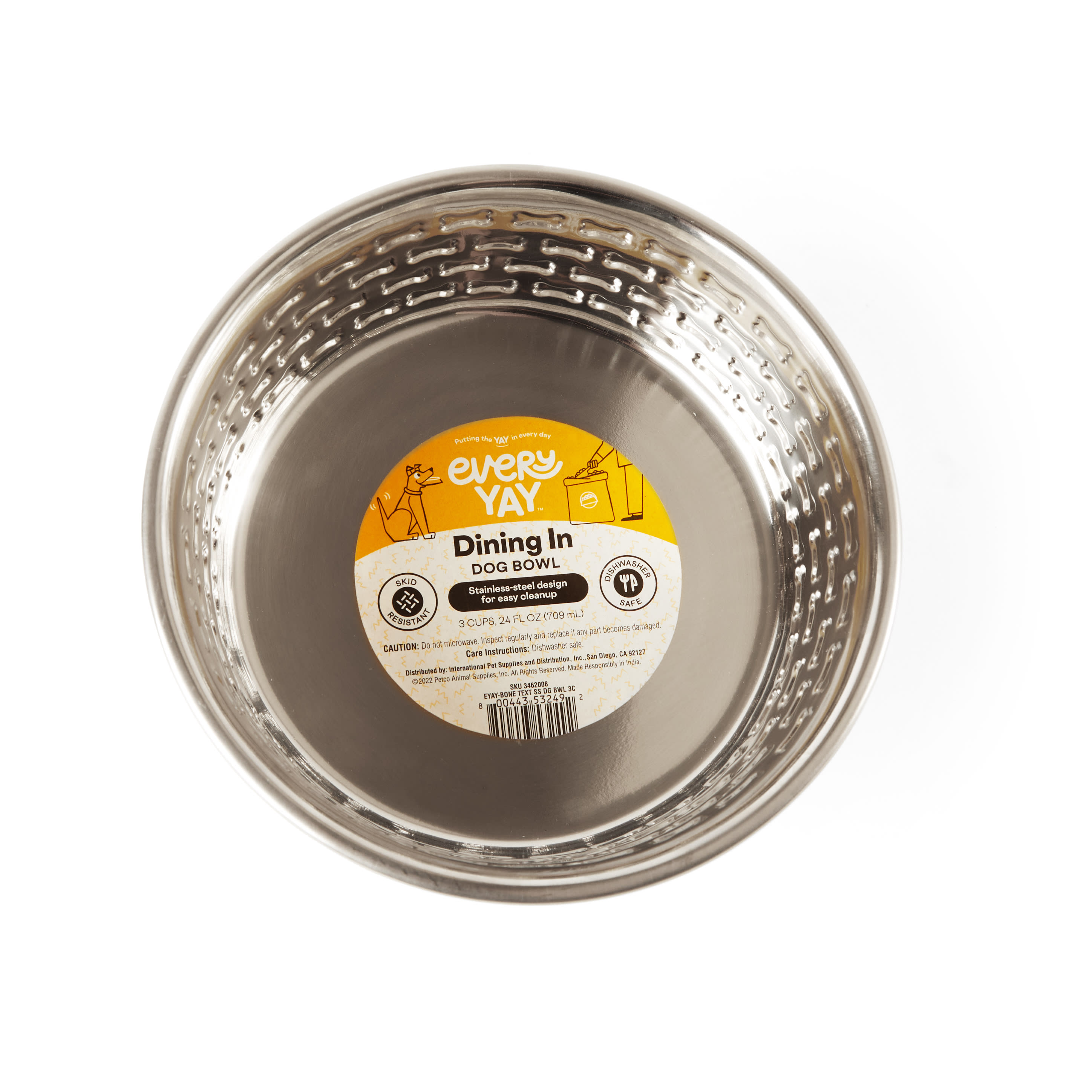 Medium Stainless Steel Pet Bowls Petco