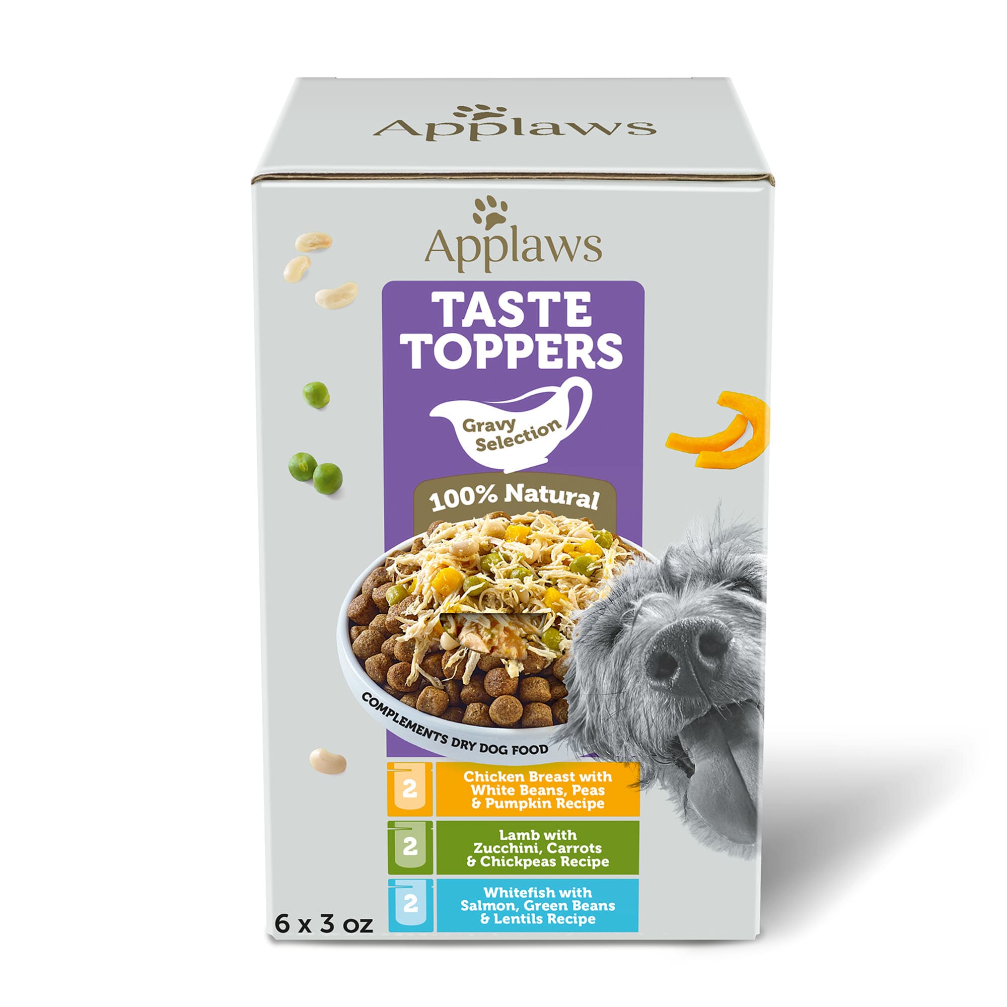 Applaws Taste Toppers All Life Stage Dog Food Topper - Stew, 5.5 Oz., 8  Count, Variety Pack