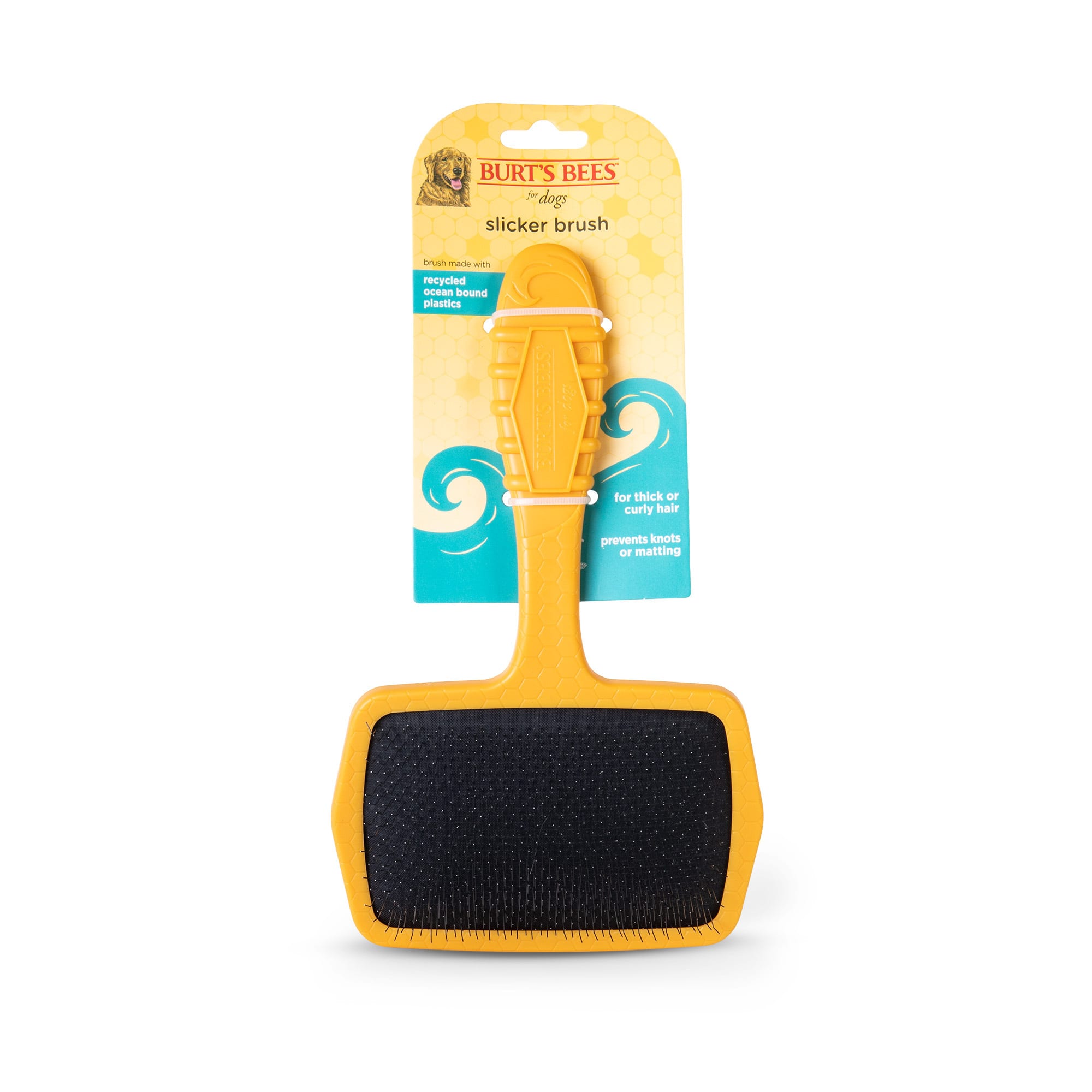 Four Paws Magic Coat Self Cleaning Slicker Dog Brush, 8 L X 4