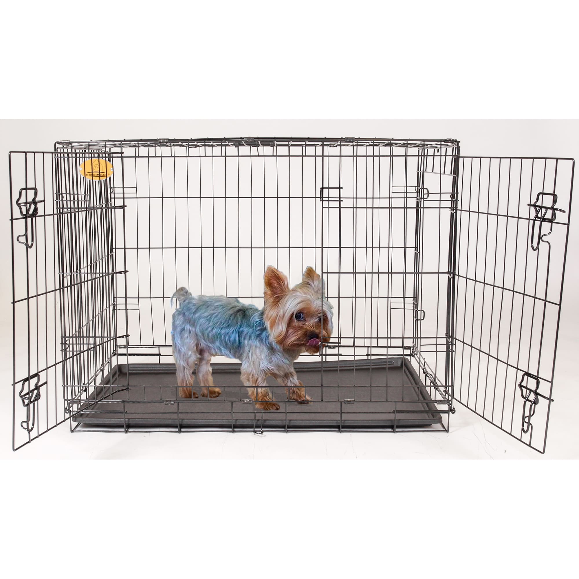 Precision Pet Soft Sided Crate 36 Blue & Tan