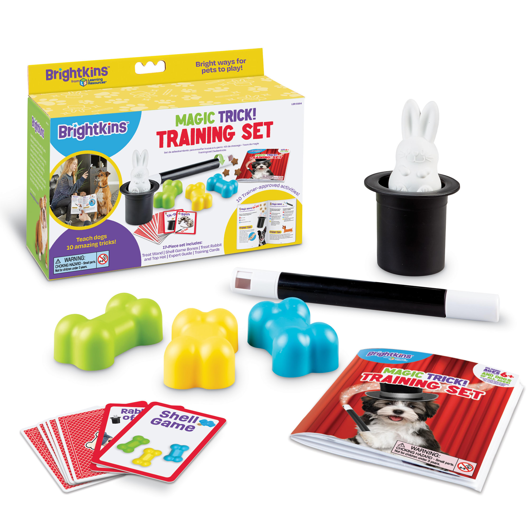 Brightkins Pooch School Training Set - 15 Piece Set Training Games for  Dogs, Games and Toys for Dogs