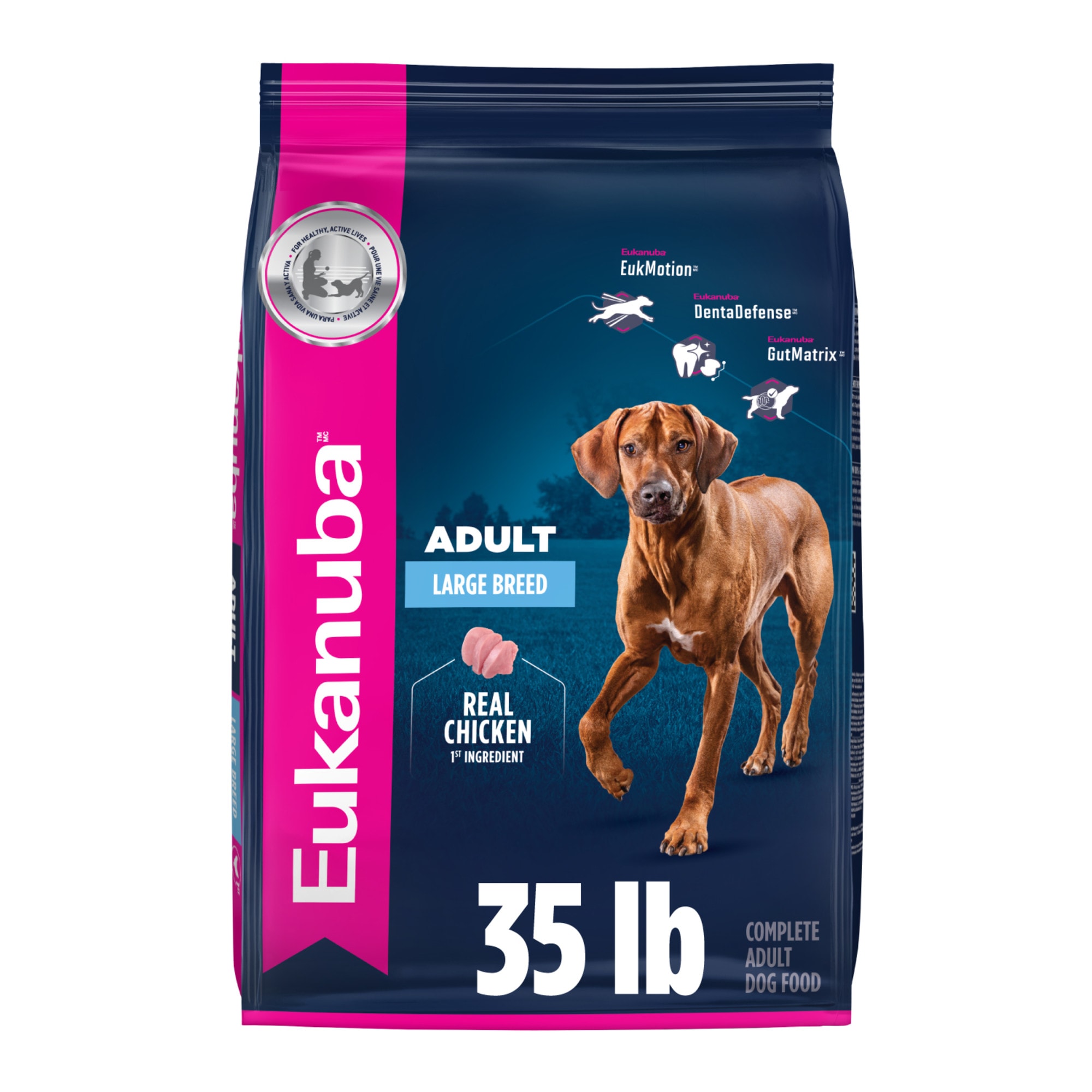 Eukanuba Adult Large Breed Chicken Dry Dog Food — product photograph