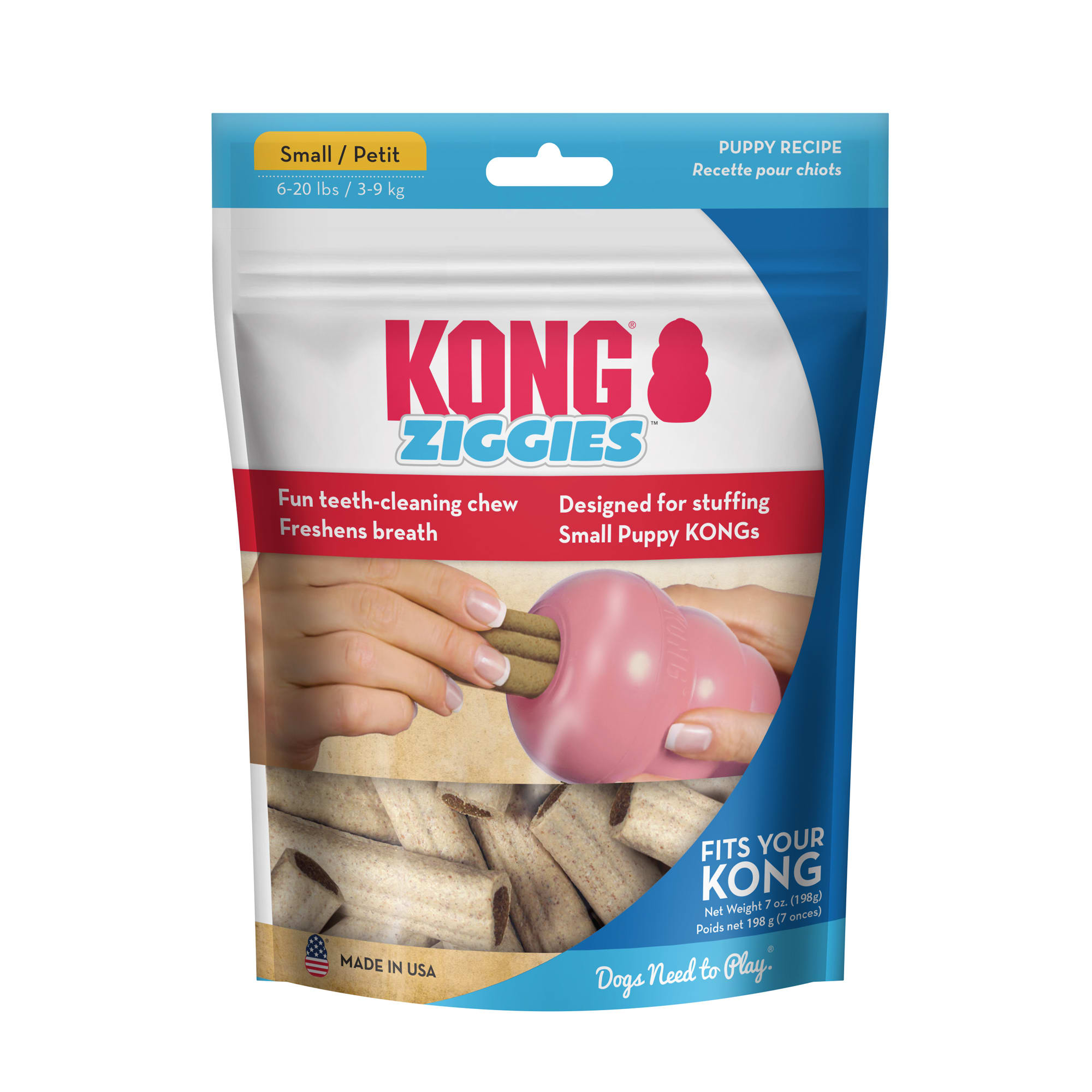 UPC 035585008813 product image for KONG Ziggies Puppy Treats 7 oz., Small | upcitemdb.com