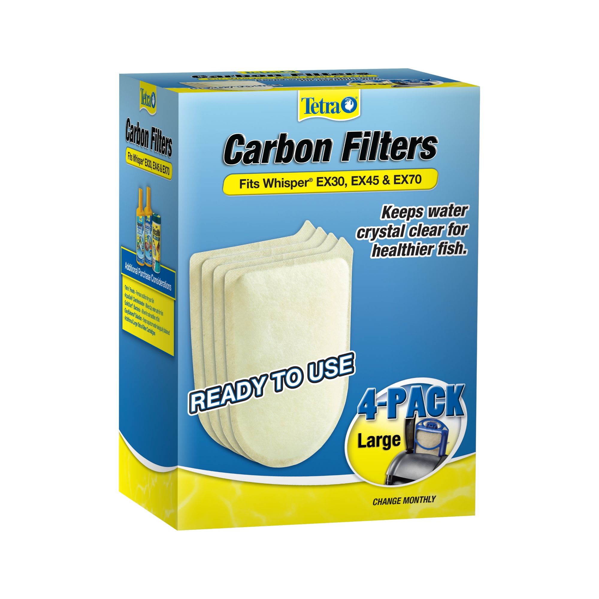 UPC 046798263333 product image for Tetra Large Replacement Carbon Filters for EX30, EX45, and EX70 Filtration Syste | upcitemdb.com