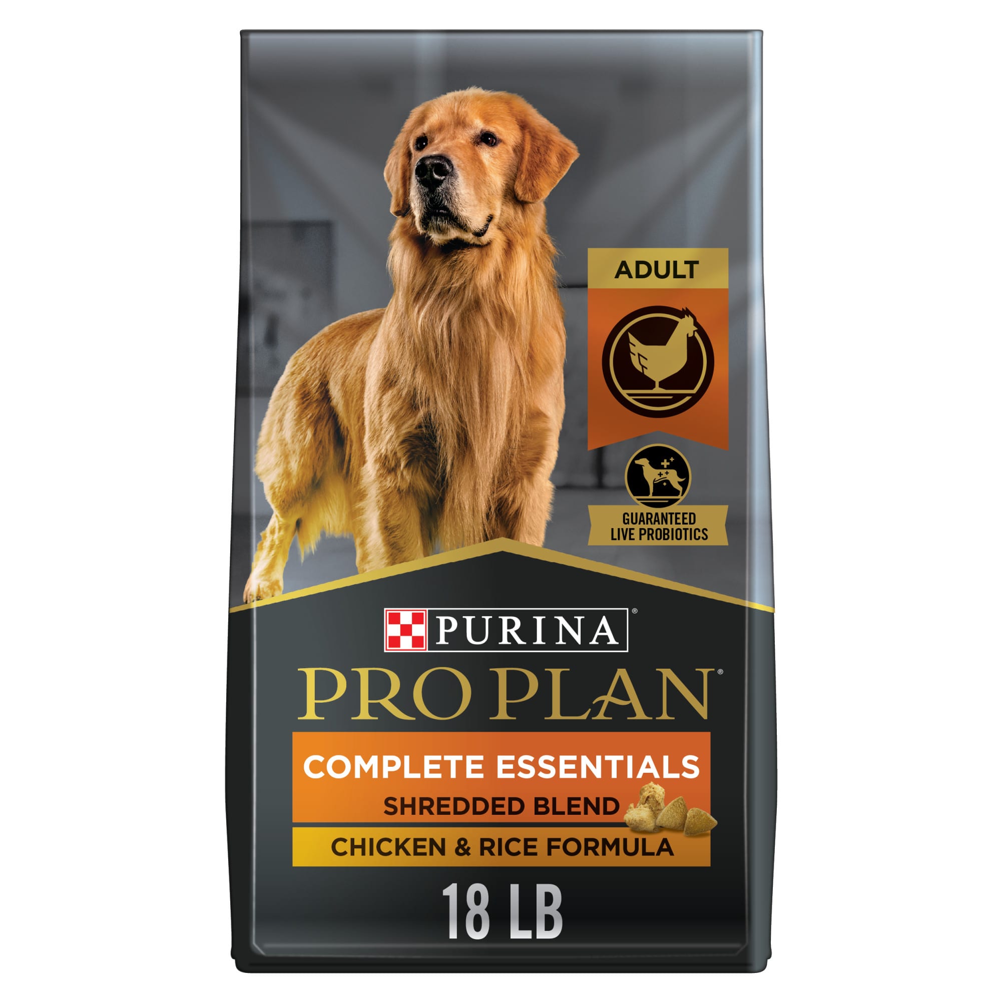 UPC 038100130532 product image for Purina Pro Plan High Protein with Probiotics Shredded Blend Chicken and Rice For | upcitemdb.com