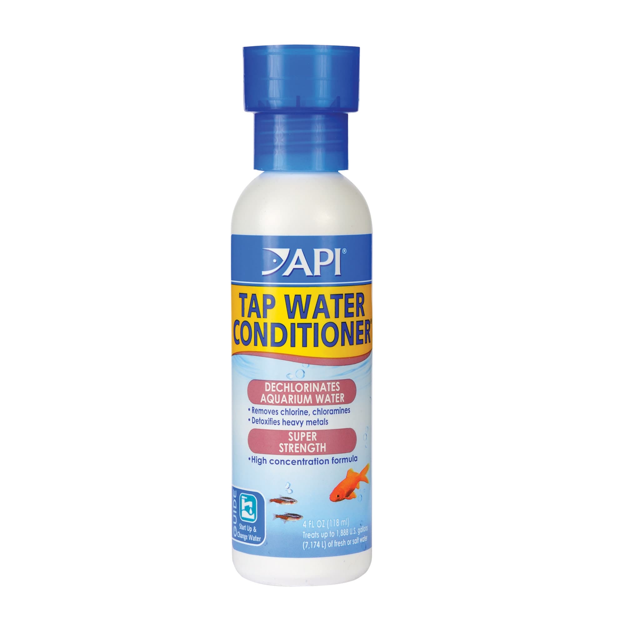 Photos - Aquarium Lighting API API Aquarium Tap Water Conditioner, 4 oz., 4 FZ, 0.7-oz (single pyrami