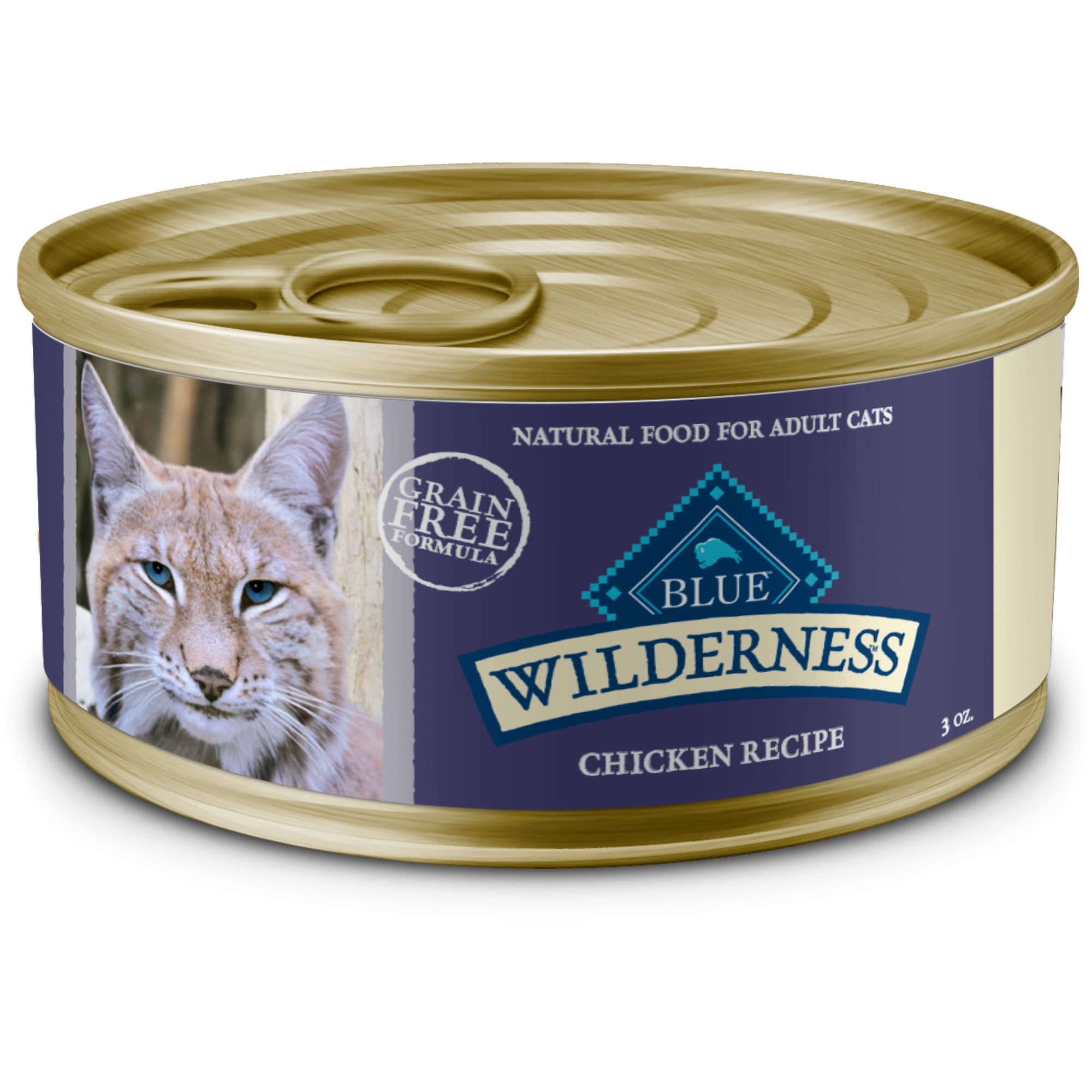 Photos - Cat Food Blue Buffalo Blue Wilderness Chicken Canned , 3 oz., 