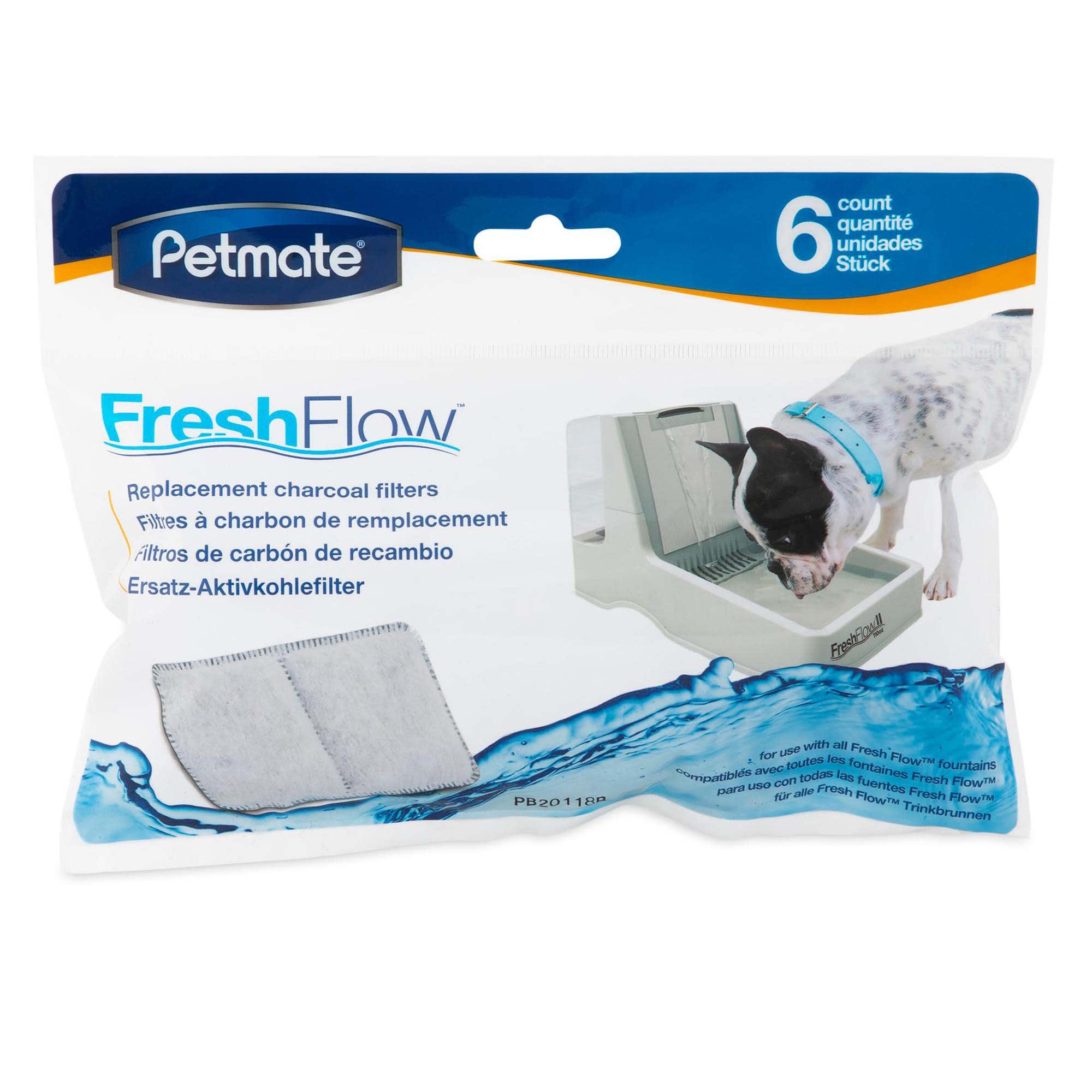 UPC 029695248979 product image for Petmate Fresh Flow Purifying Pet Fountain Replacement Filters 6-Pack | upcitemdb.com