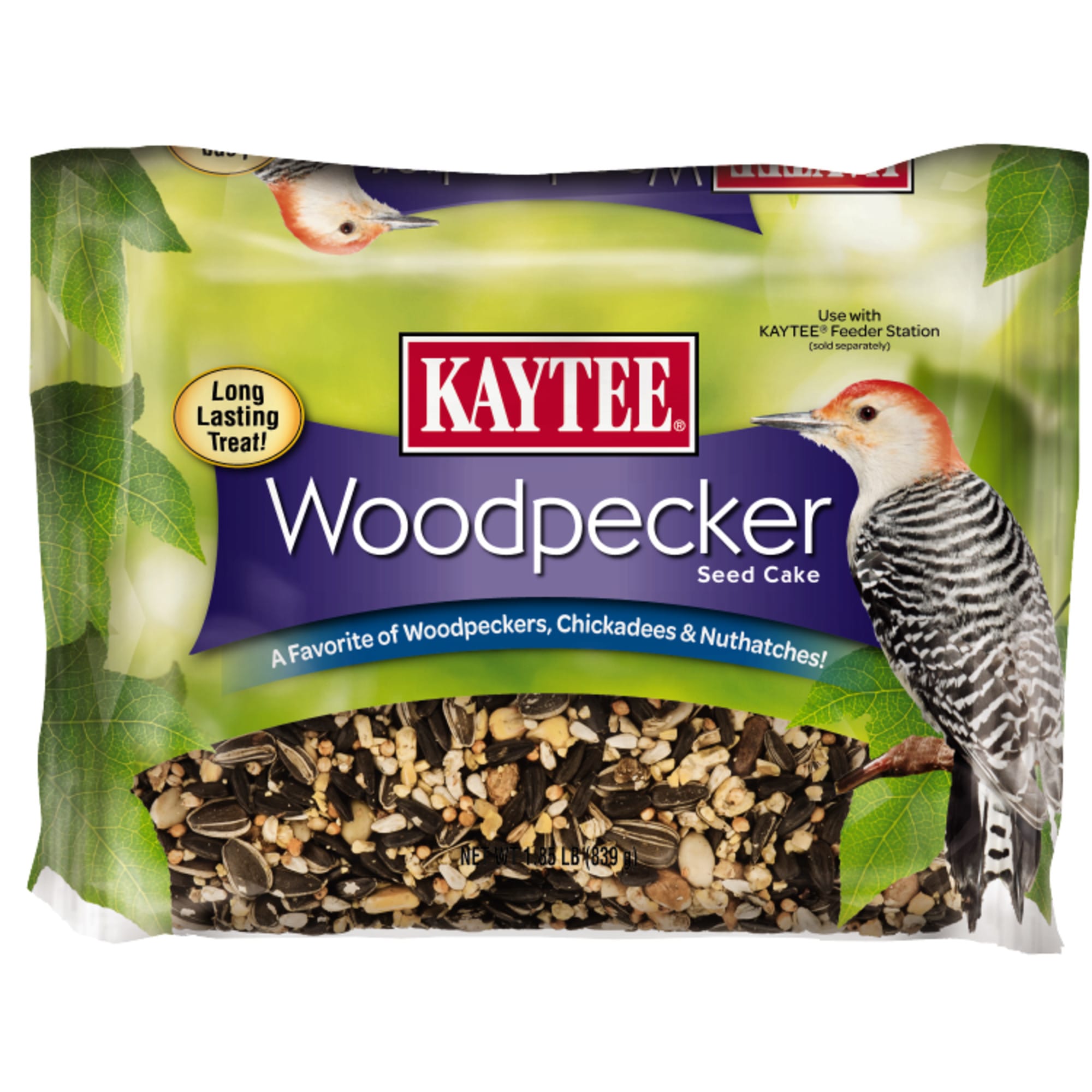 Photos - Bird Food Kaytee Woodpecker Cake, 1.85 lb., 1.85 LBS 100063948 