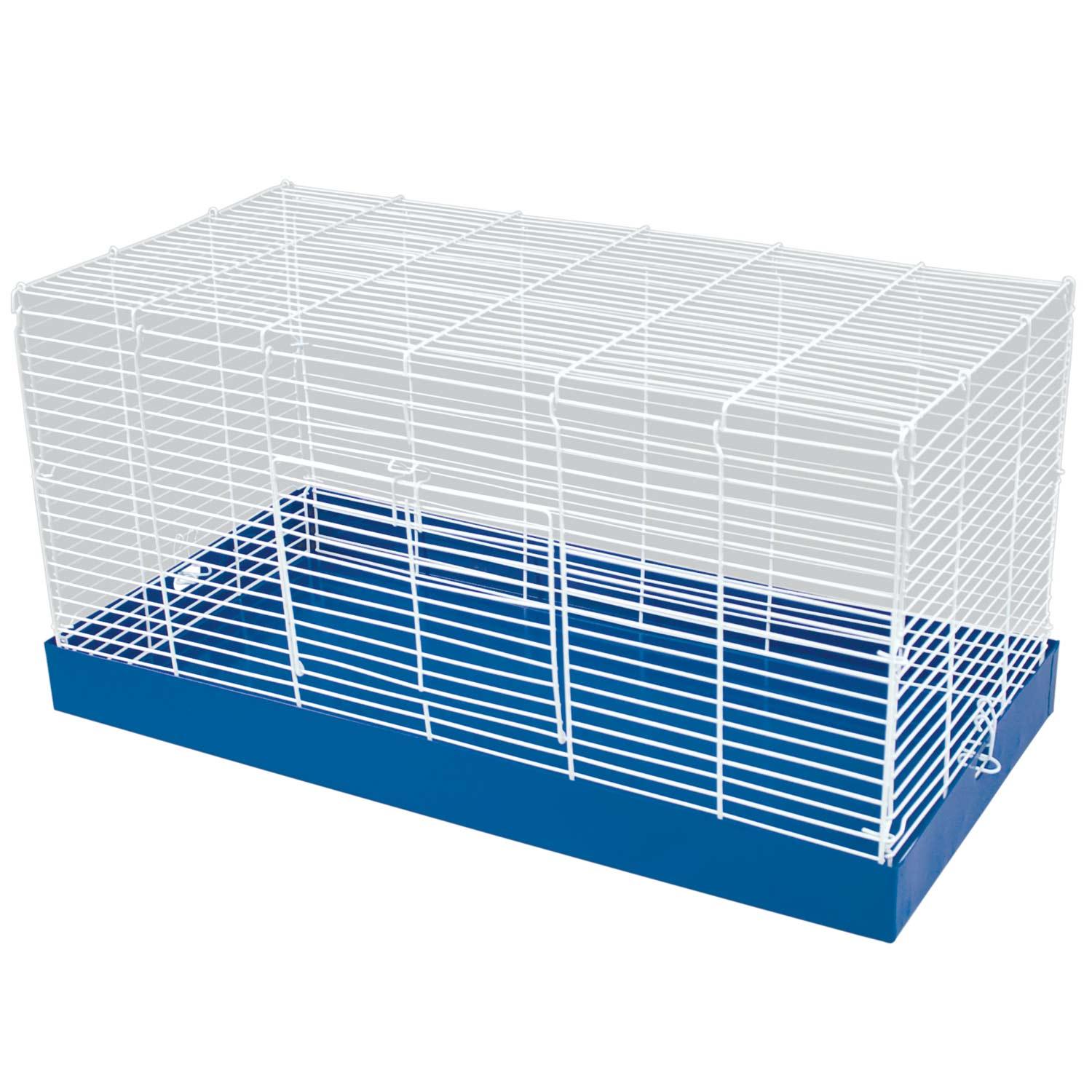 UPC 791611006610 product image for WARE Chew Proof Small Animal Critter Cage, 12.5 IN, Blue / White | upcitemdb.com