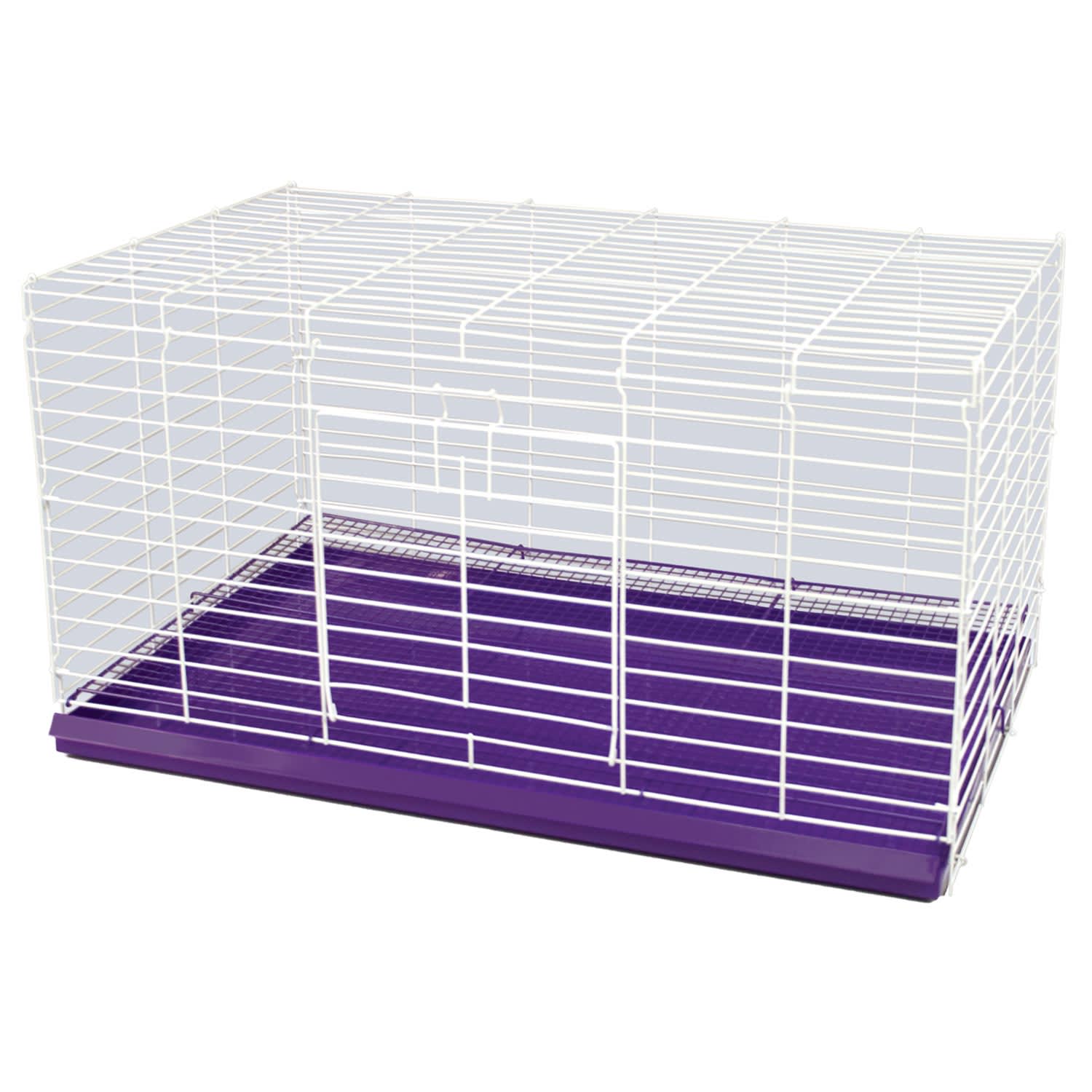 Photos - Rodent Cage / House WARE WARE Chew Proof Rabbit Cage, 18 IN, Purple 00682