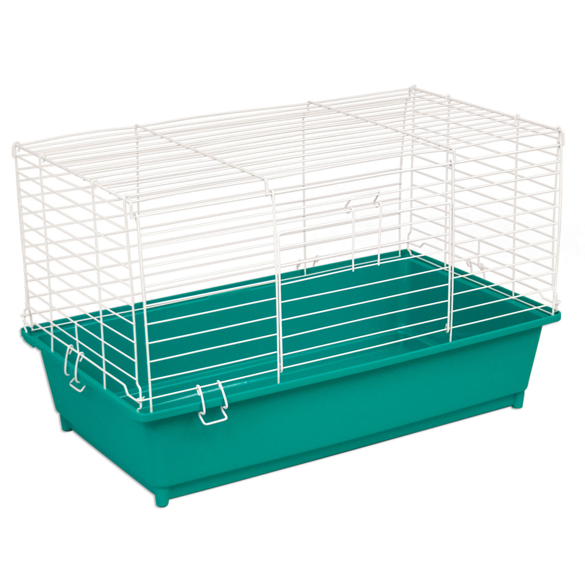 Photos - Rodent Cage / House WARE WARE Home Sweet Home Small Animal Cage, Green / White 01990