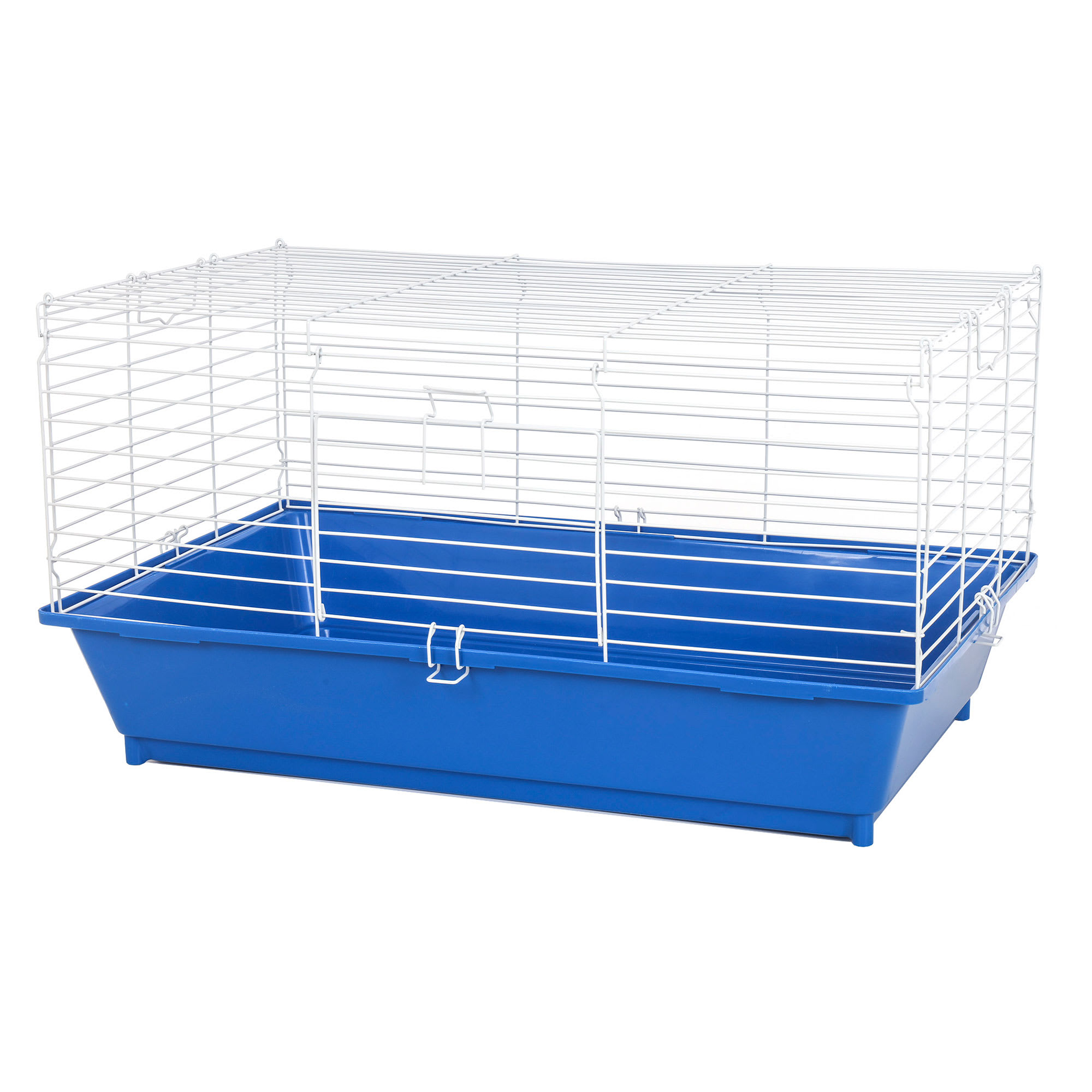 Photos - Rodent Cage / House WARE WARE Home Sweet Home Small Animal Cage, Medium, Purple / White 01991