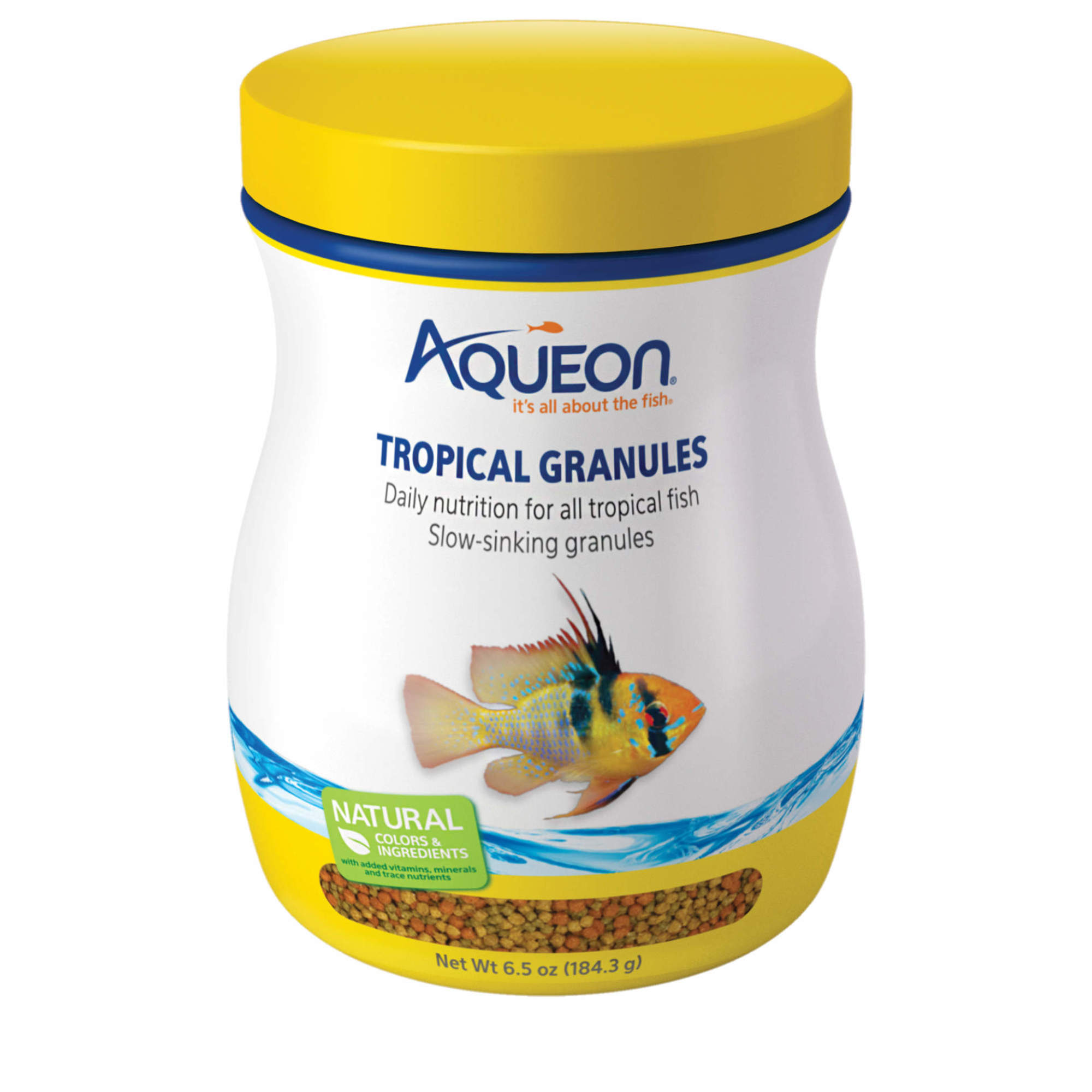 UPC 015905061919 product image for Aqueon Tropical Granules Tropical Fish Food 6.5 oz. | upcitemdb.com