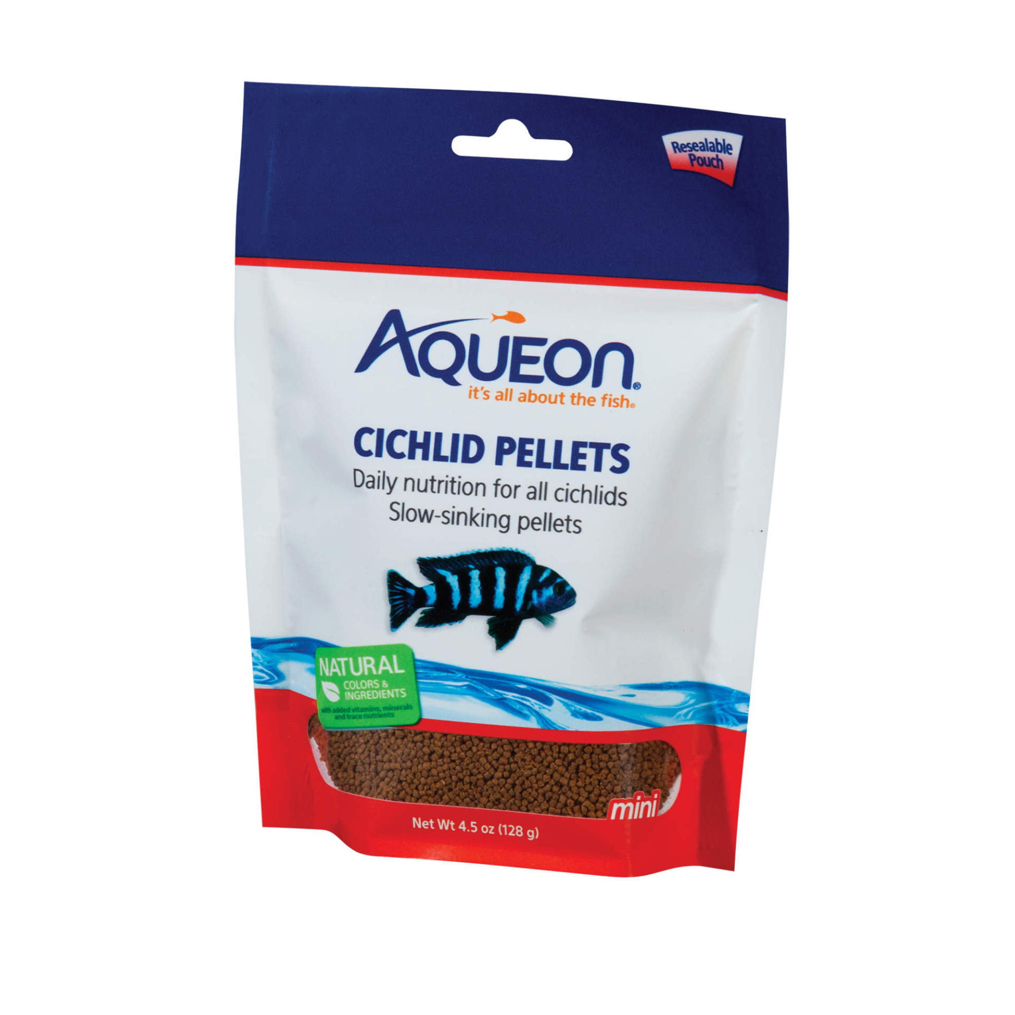 UPC 015905061803 product image for Aqueon Mini Pellet Cichlid Food, 4.5 oz. | upcitemdb.com