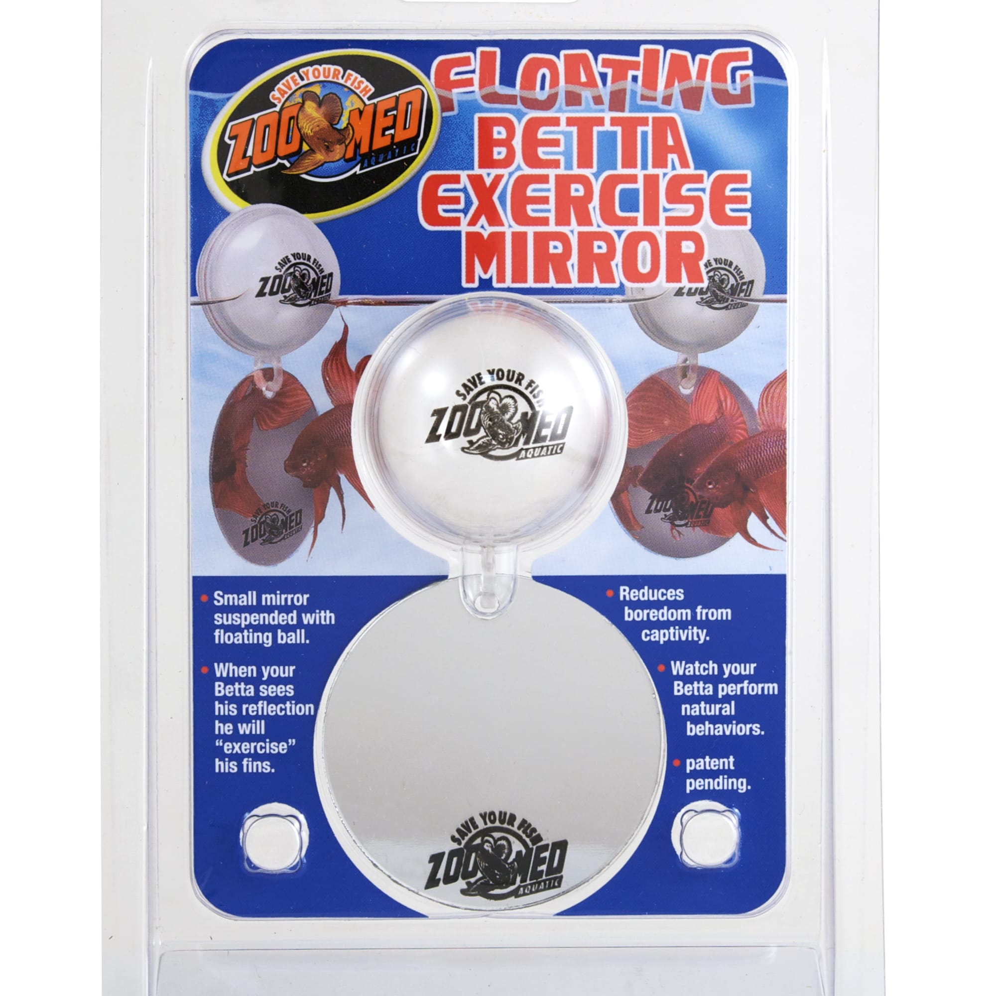 Zoo Med Floating Betta Exercise Mirror