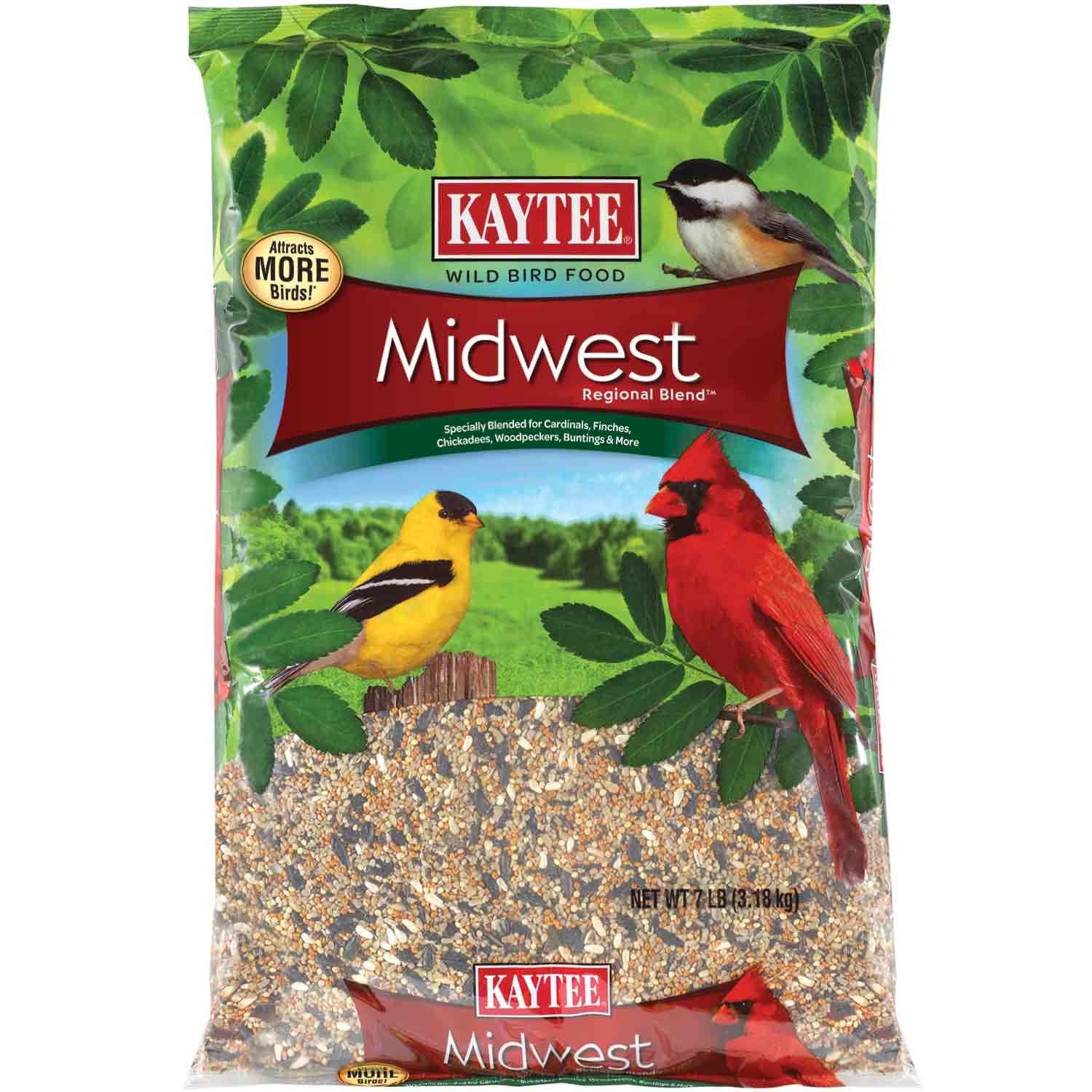 Photos - Bird Food Kaytee Midwest Regional Blend Wild , 7 lb., 7 LBS, 7 lbs. 