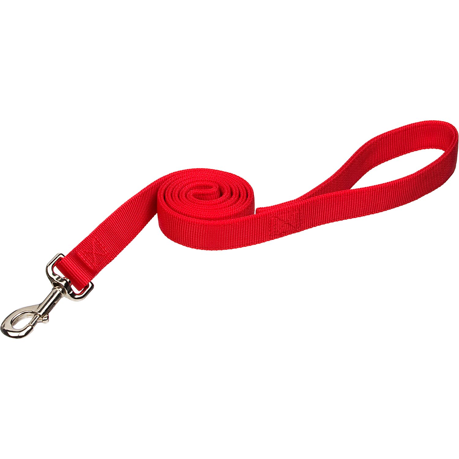 Photos - Collar / Harnesses Coastal Pet Personalized Red Double-Ply Dog Leash, 6 ft., Larg 