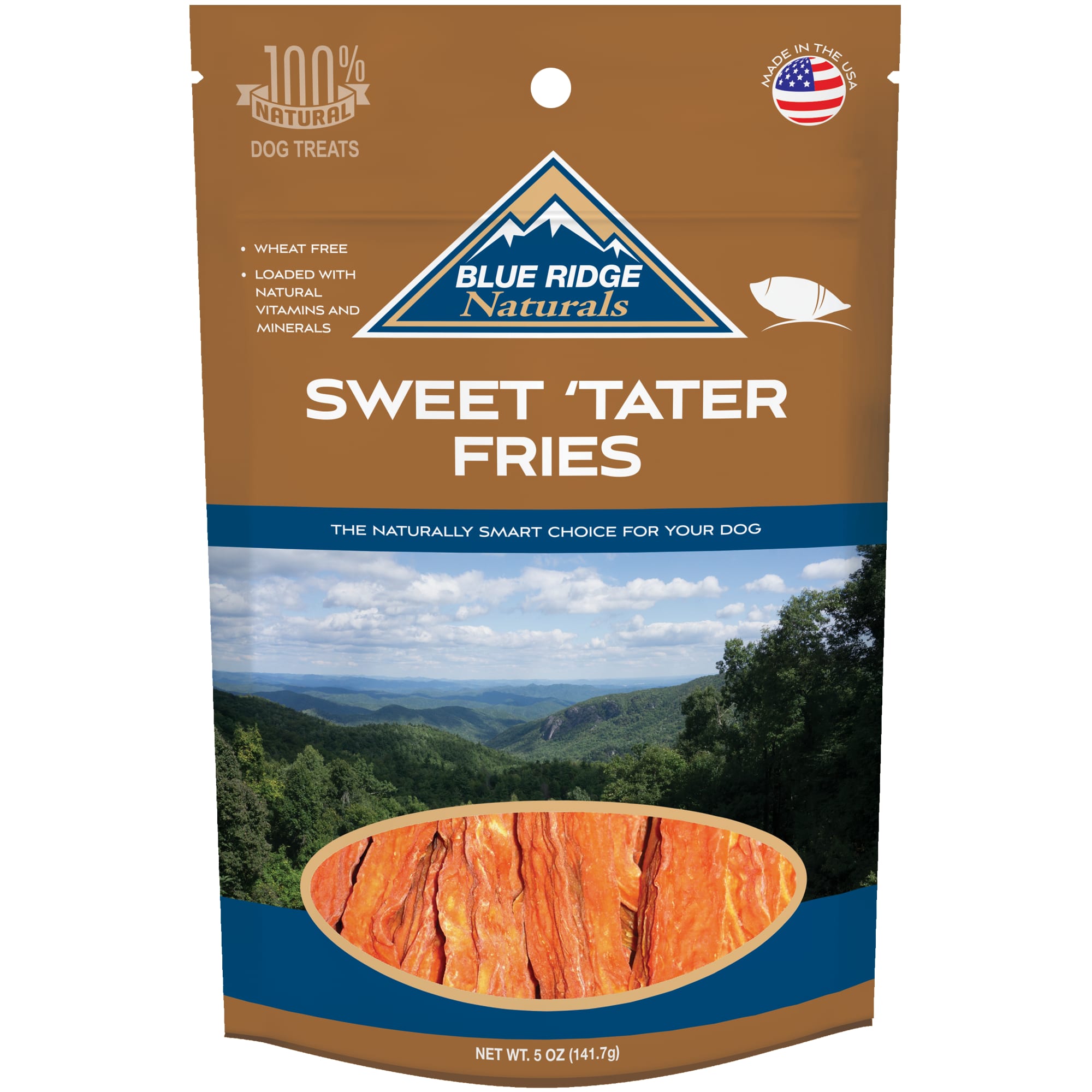 Photos - Dog Food Blue Ridge Naturals Blue Ridge Naturals Sweet Potato Fries, 5 oz. 60026