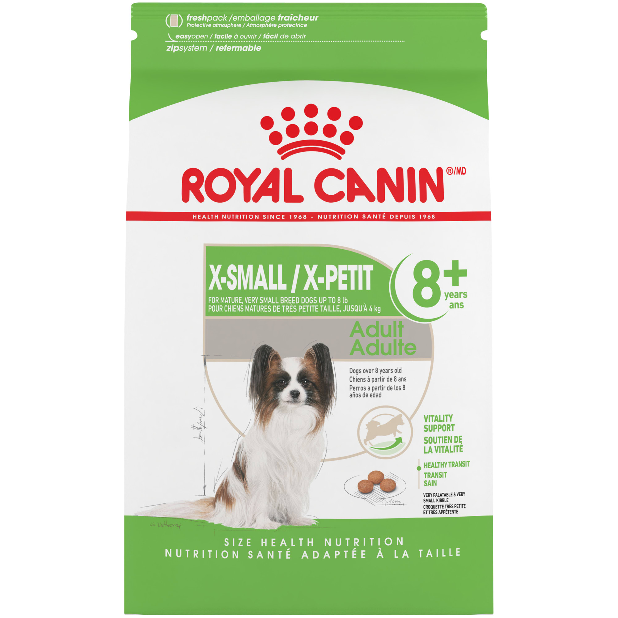 Photos - Dog Food Royal Canin Size Health Nutrition X-Small Mature 8+ Dry Dog Fo 