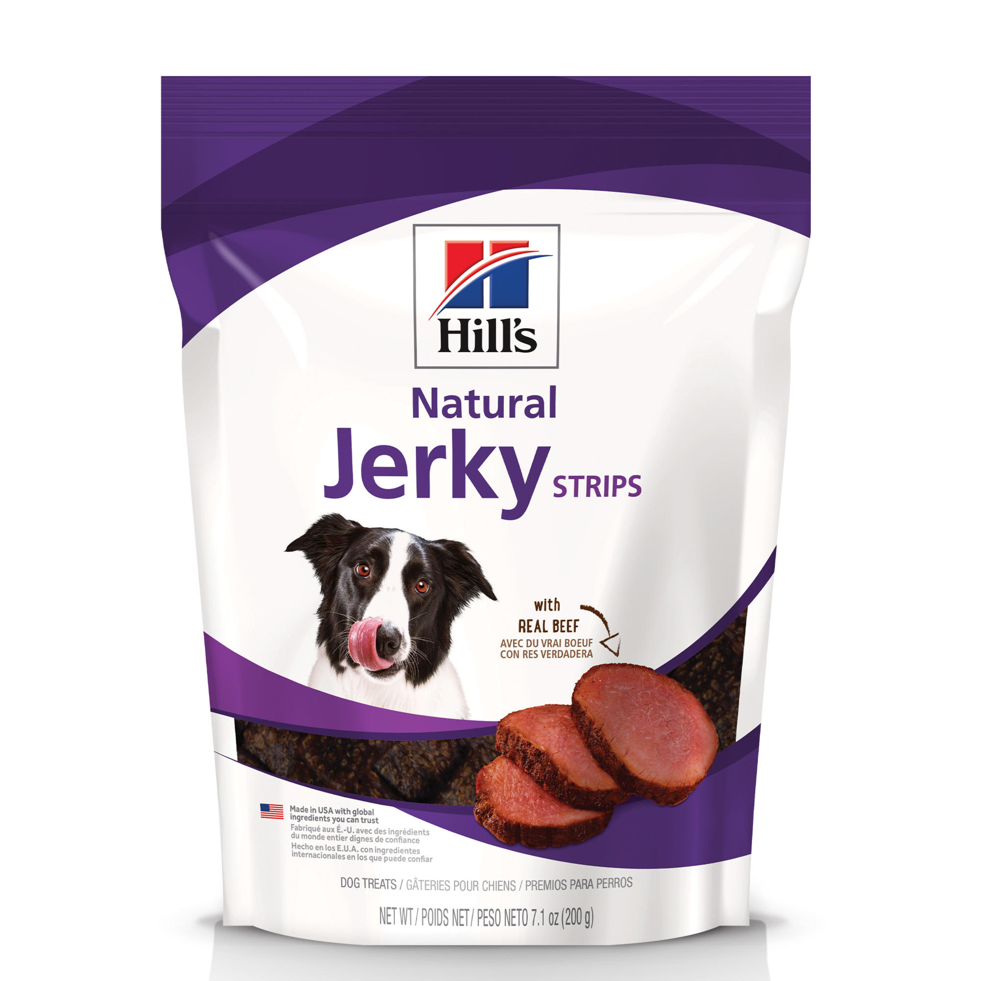Photos - Dog Food Hills Hill's Hill's Natural Jerky Strips with Real Beef Dog Treat, 7.1 oz., Bag 