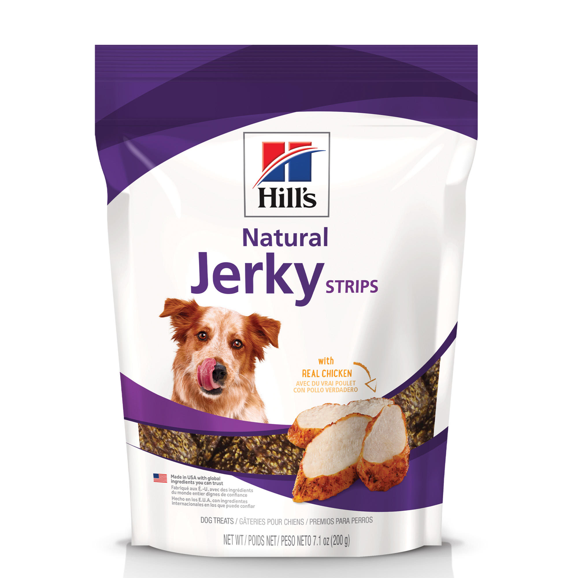 Photos - Dog Food Hills Hill's Hill's Natural Jerky Strips with Real Chicken Dog Treat, 7.1 oz., B 
