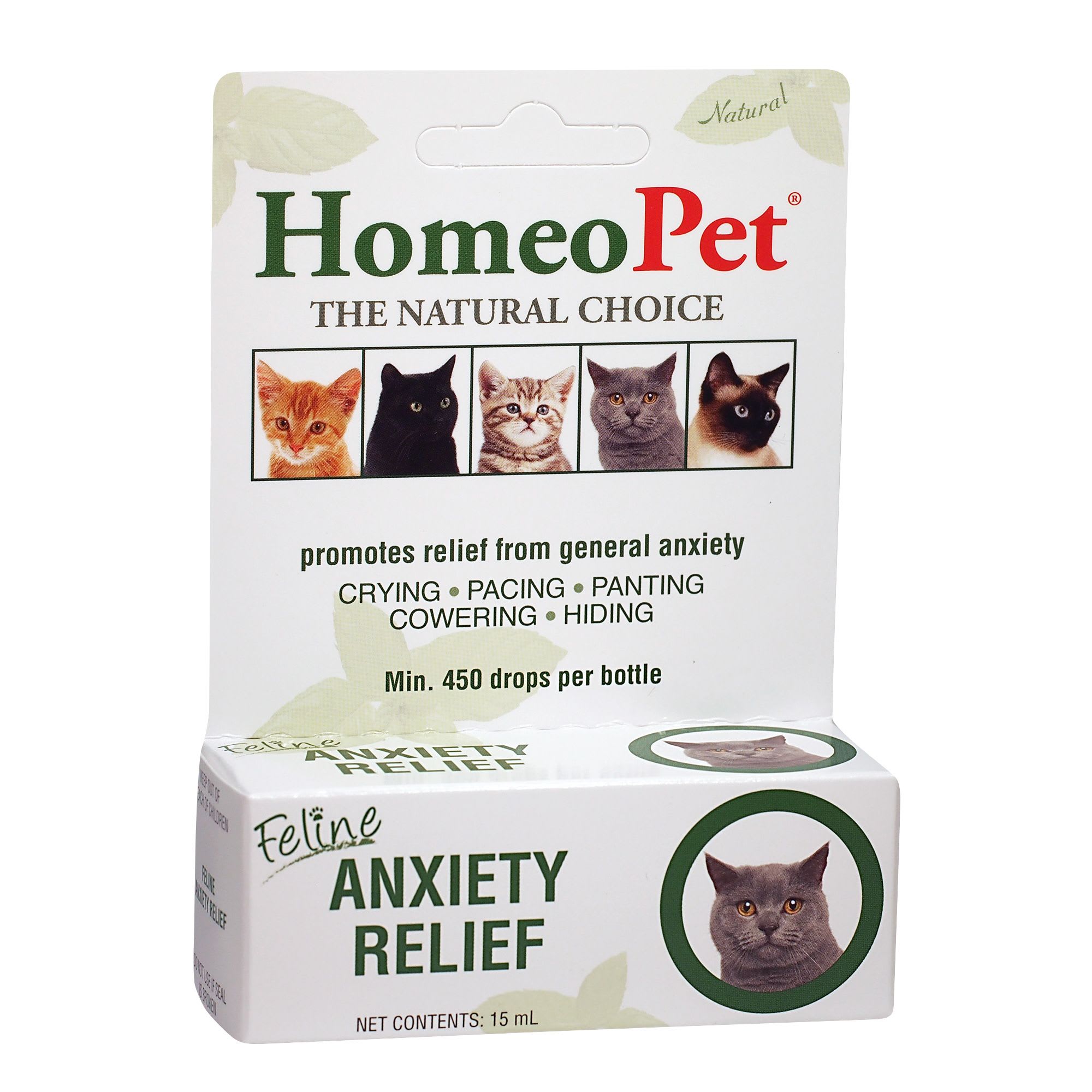 UPC 704959047313 product image for HomeoPet Feline Anxiety Relief for Cats, 0.51 oz. | upcitemdb.com