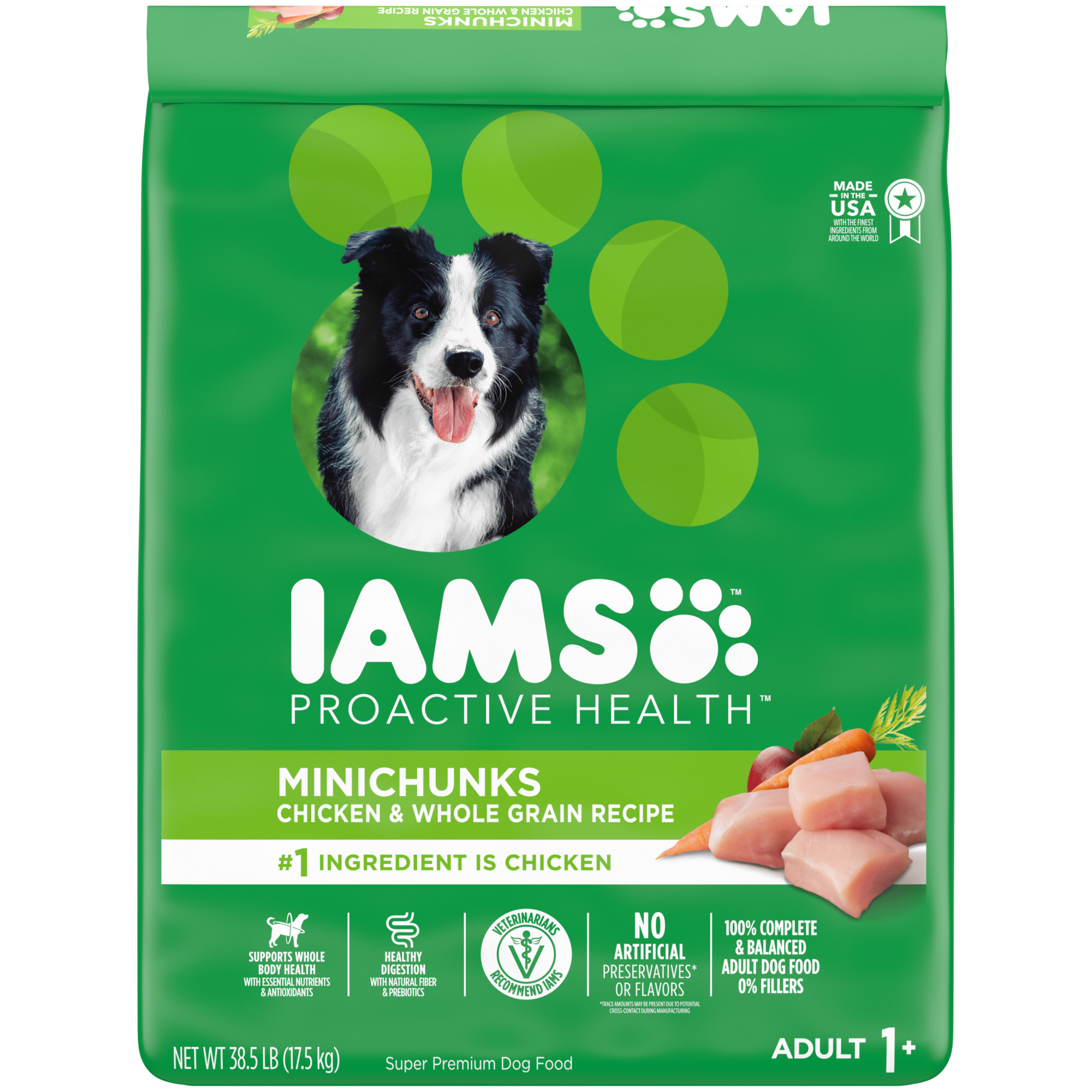 UPC 019014700769 product image for Iams Proactive Health Minichunks with Chicken & Whole Grain Recipe Adult Dry Dog | upcitemdb.com