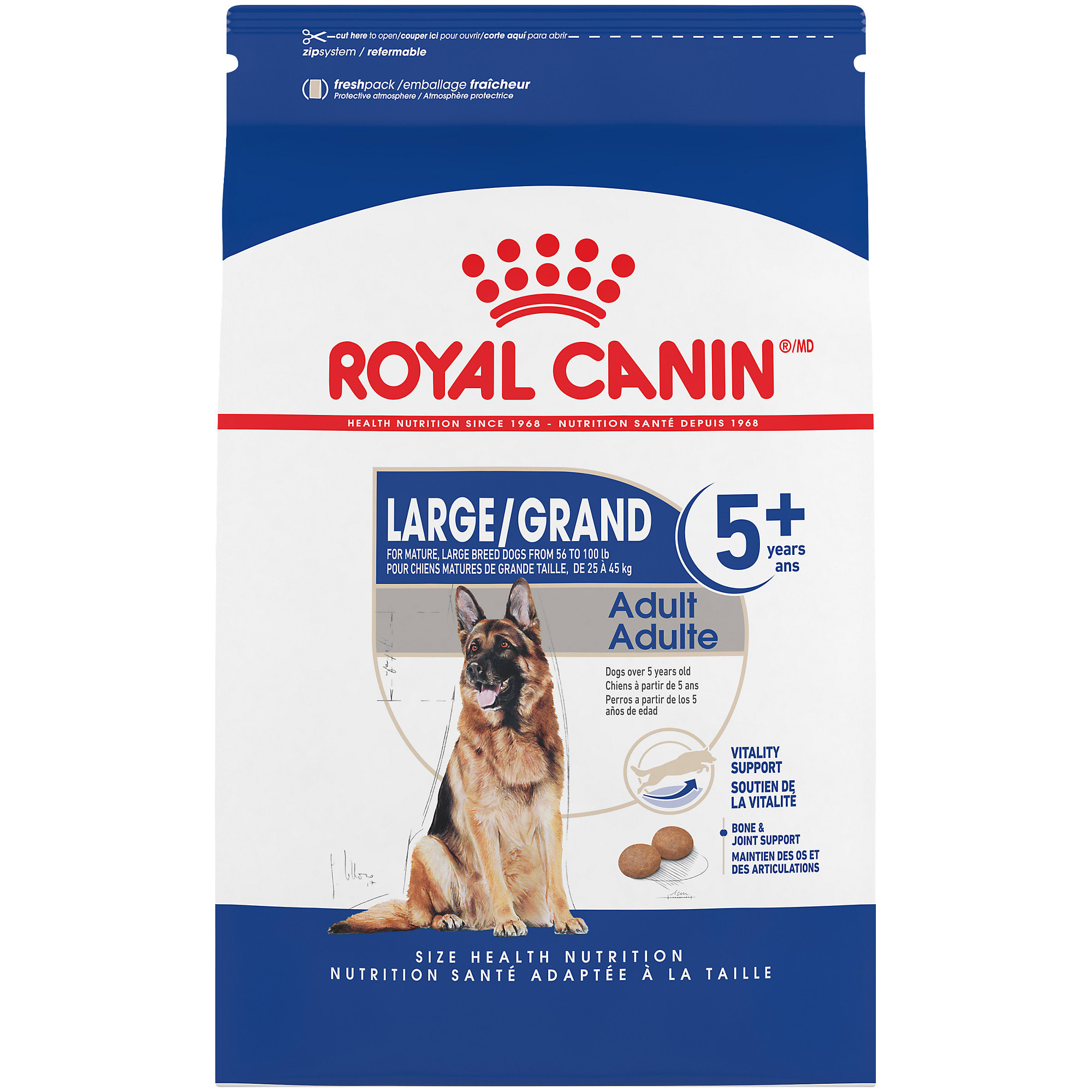 Photos - Dog Food Royal Canin Size Health Nutrition Maxi Adult 5+ Dry , 