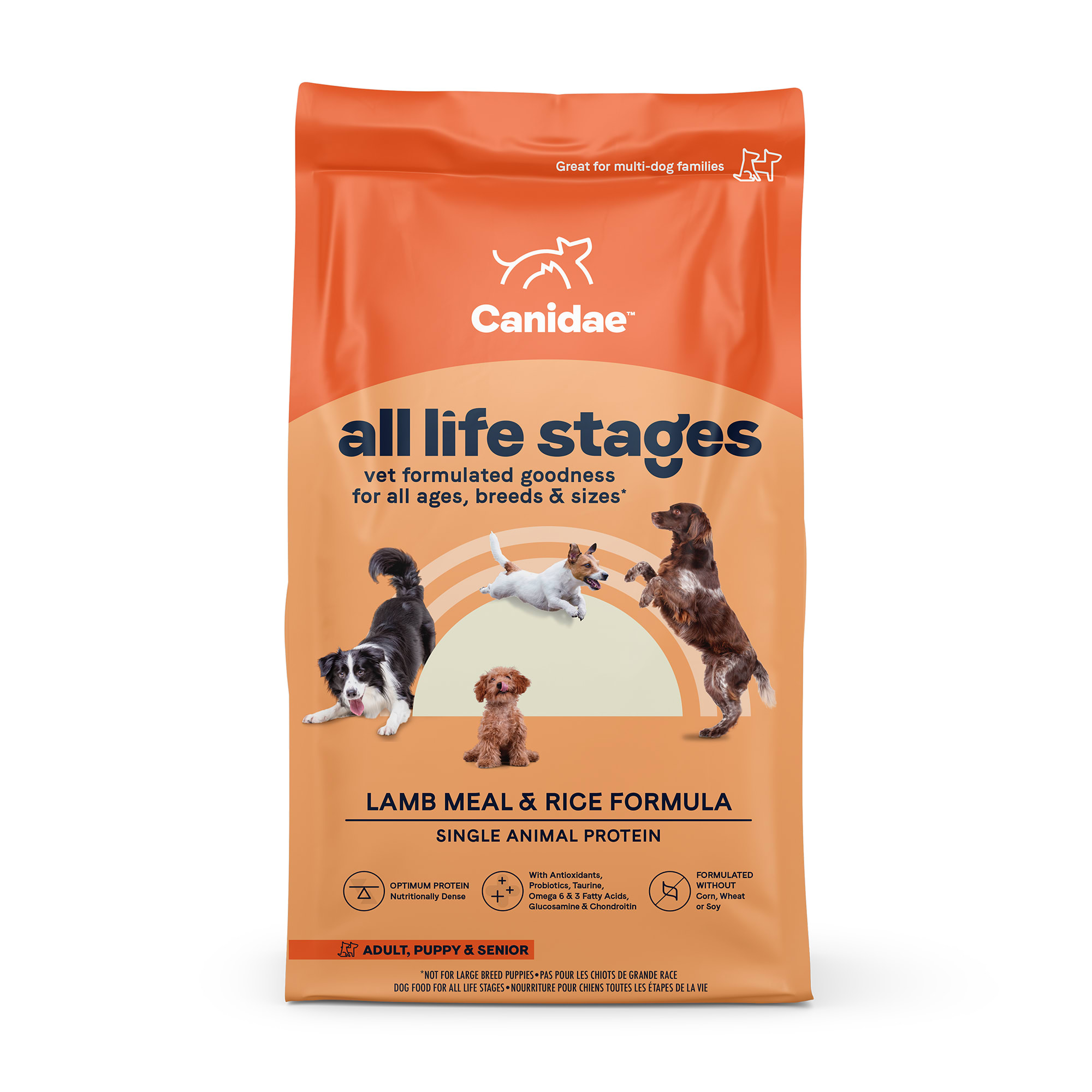 UPC 640461012152 product image for Canidae All Life Stages Lamb Meal & Rice Formula Dry Dog Food, 15 lbs. | upcitemdb.com