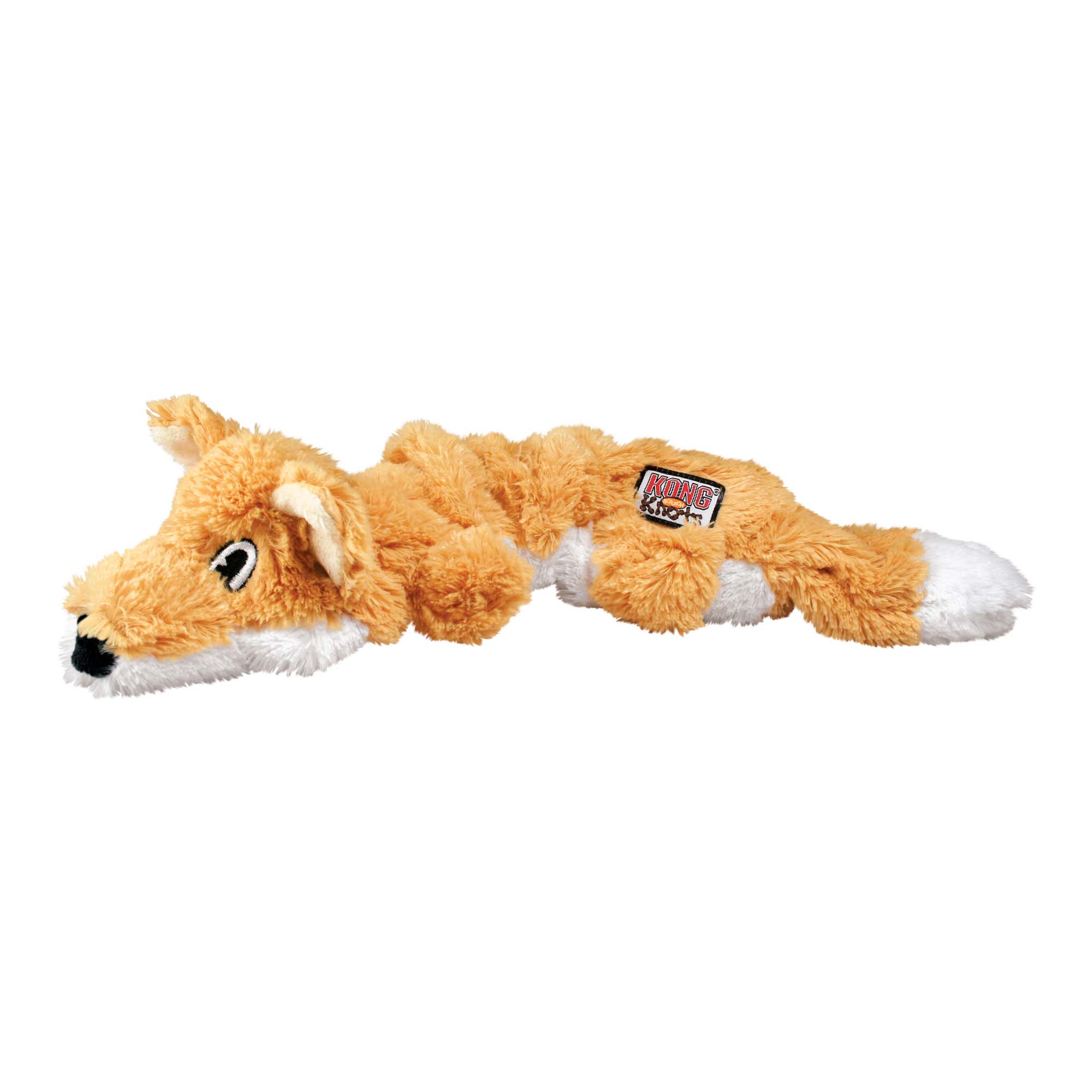 Photos - Dog Toy KONG Scrunch Knots Fox , Large, Brown NKS11 