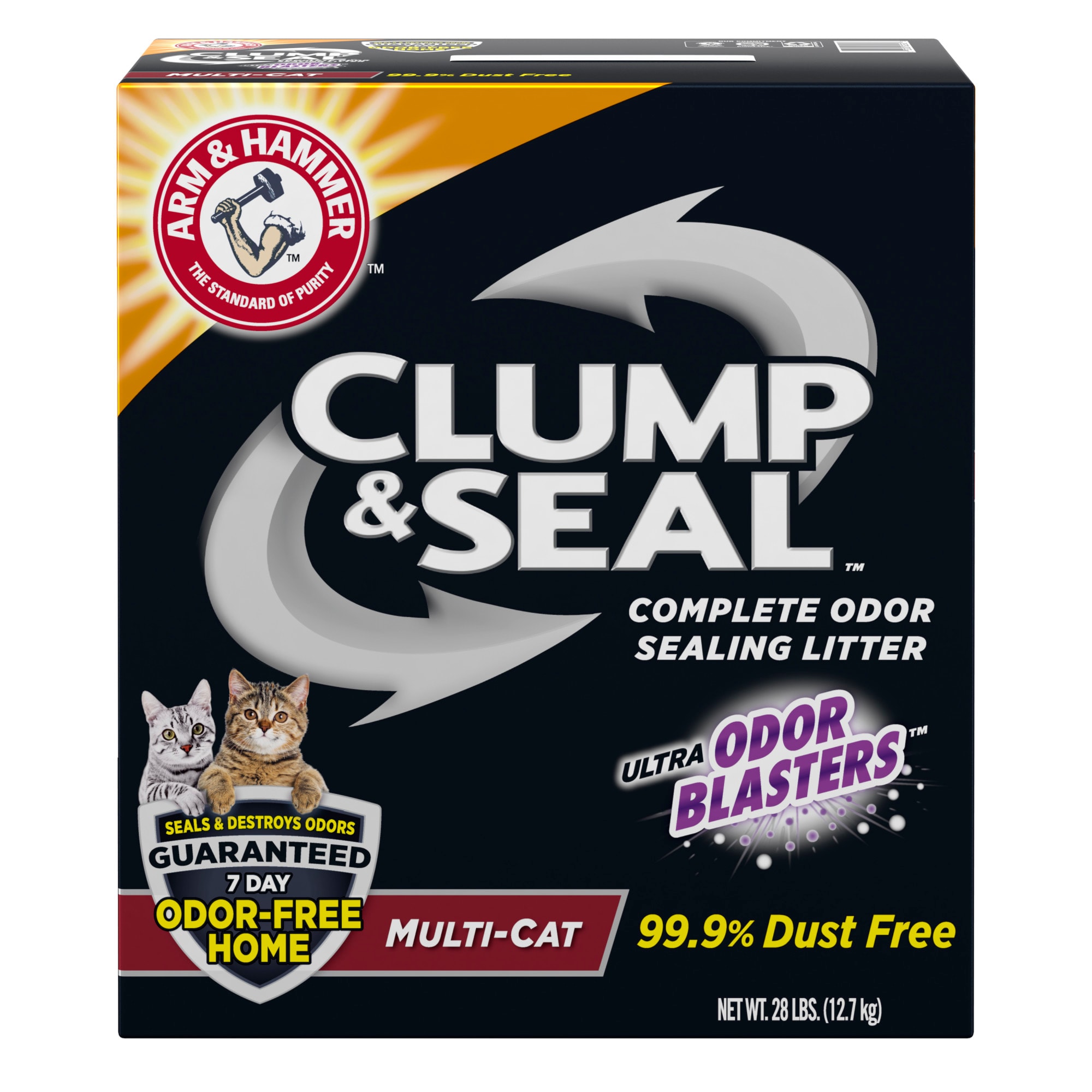 Photos - Cat Litter Box / Tray Arm & Hammer Clump & Seal Multi-Cat Odor Sealing Cat Litter, 
