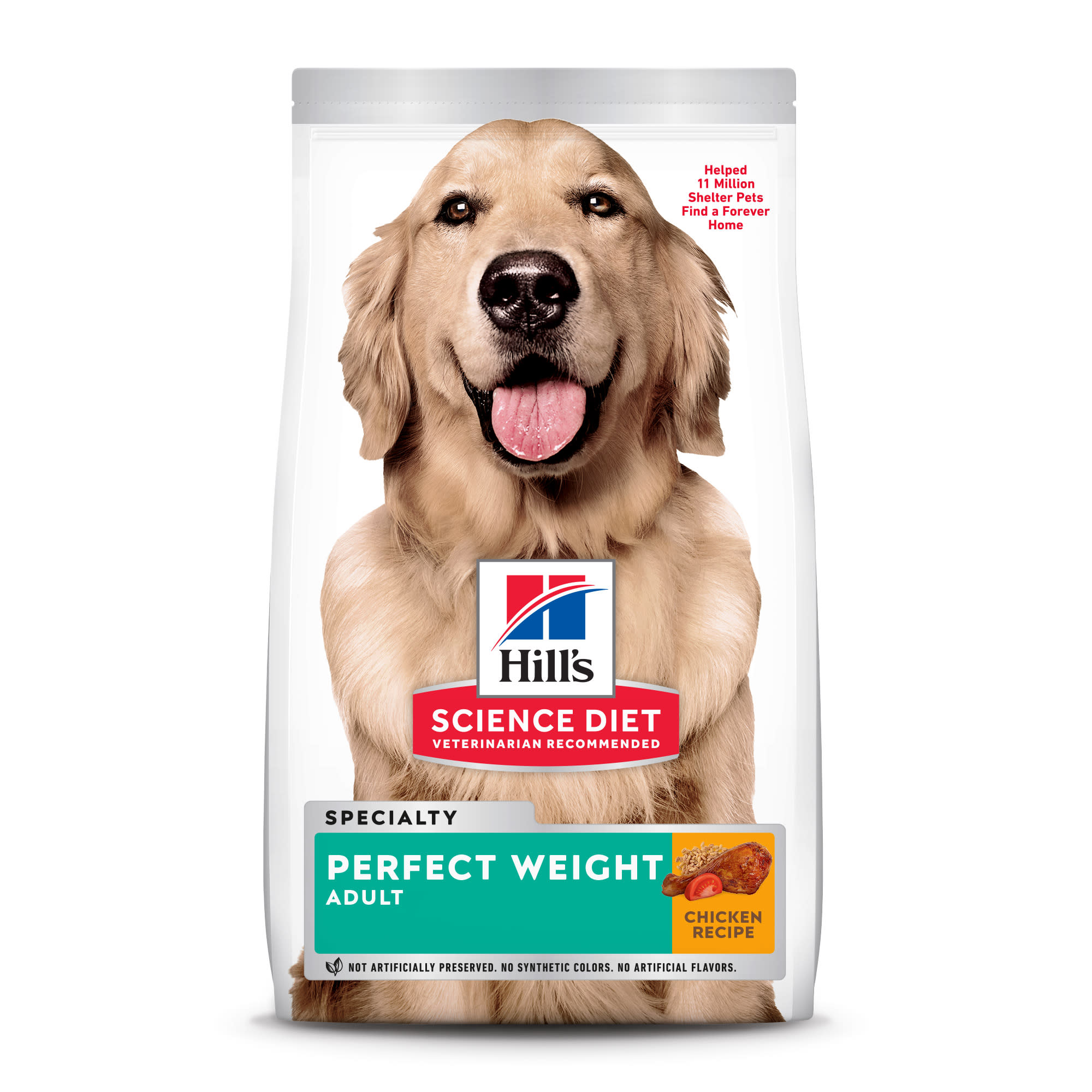 Photos - Dog Food Hills Hill's Hill's Science Diet Adult Perfect Weight Chicken Recipe Dry Dog Foo 