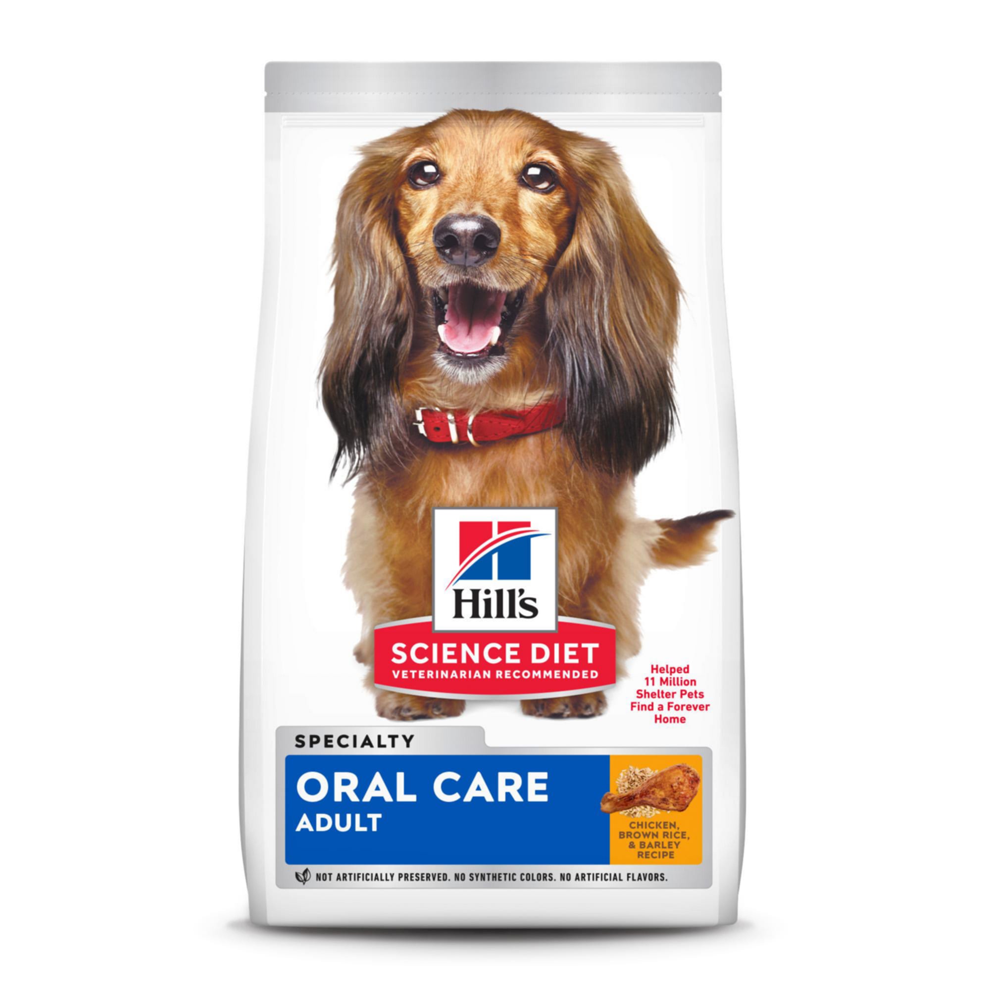 Photos - Dog Food Hills Hill's Hill's Science Diet Adult Oral Care Chicken, Rice & Barley Recipe D 
