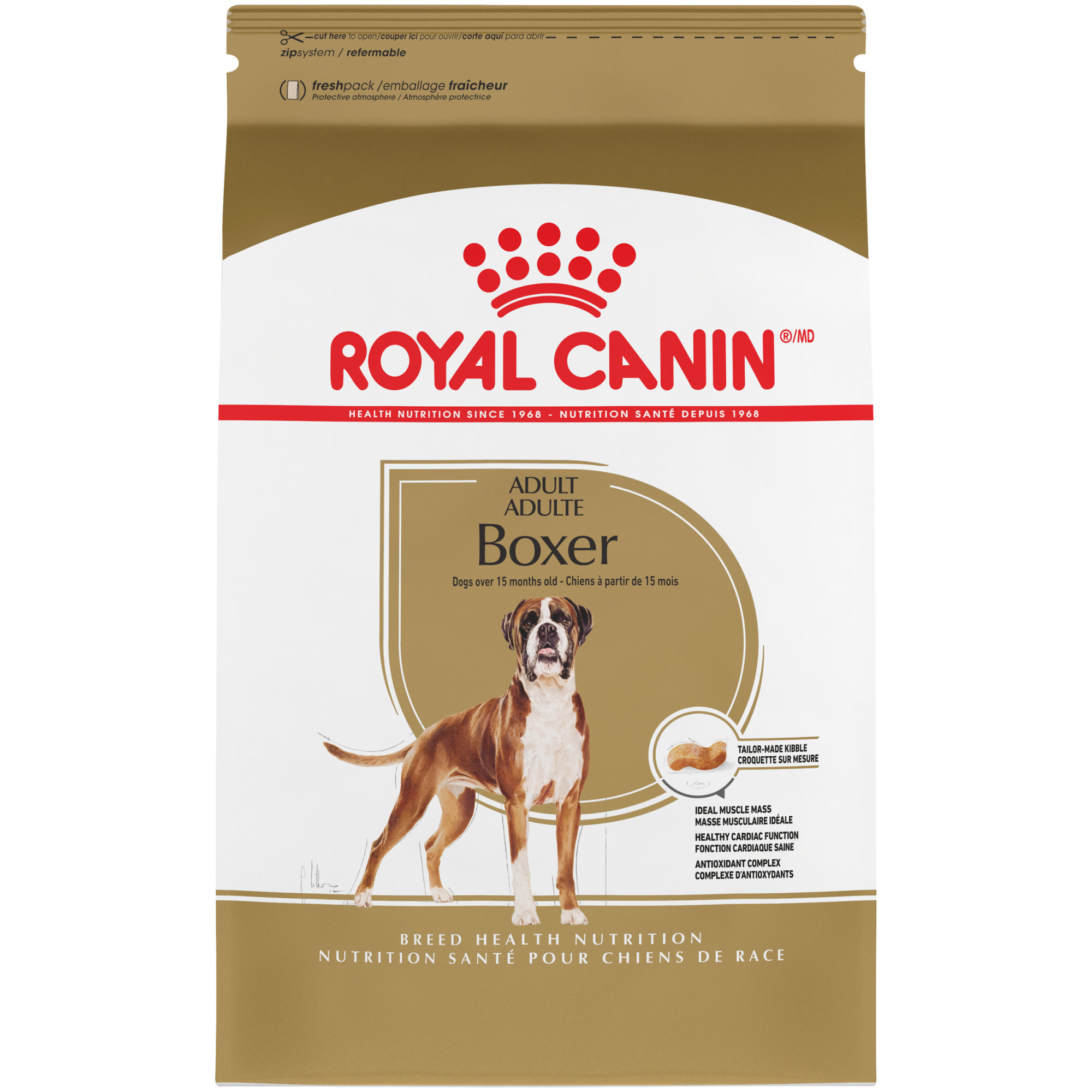 Photos - Dog Food Royal Canin Breed Health Nutrition Boxer Adult Dry , 3 