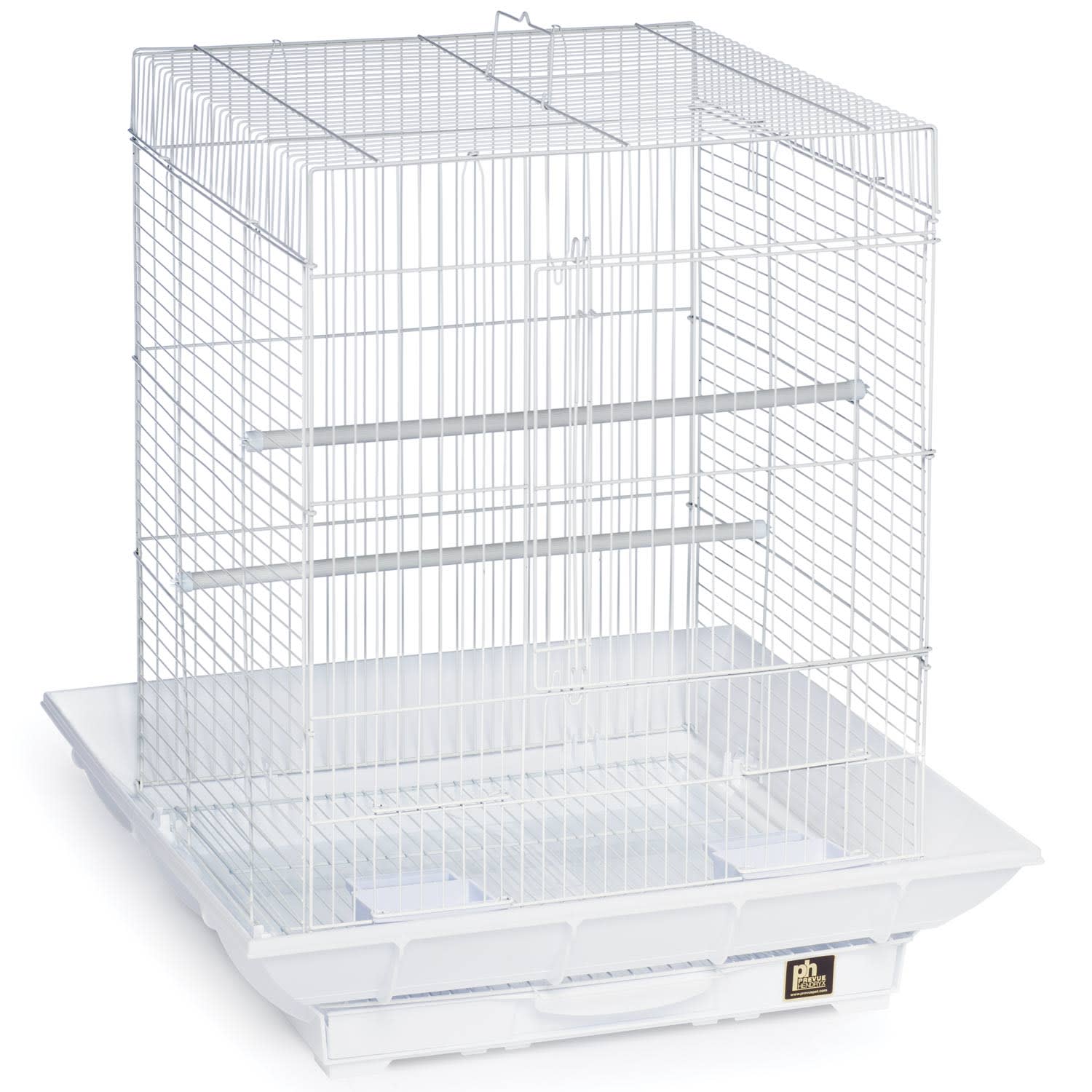 Photos - Bird Сage Prevue Pet Products Clean Life Series White Bird Cage, 